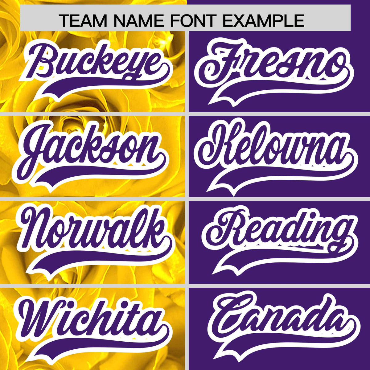 Custom Gold Purple Split Rose Print Authentic Baseball Jersey| KXKSHOP