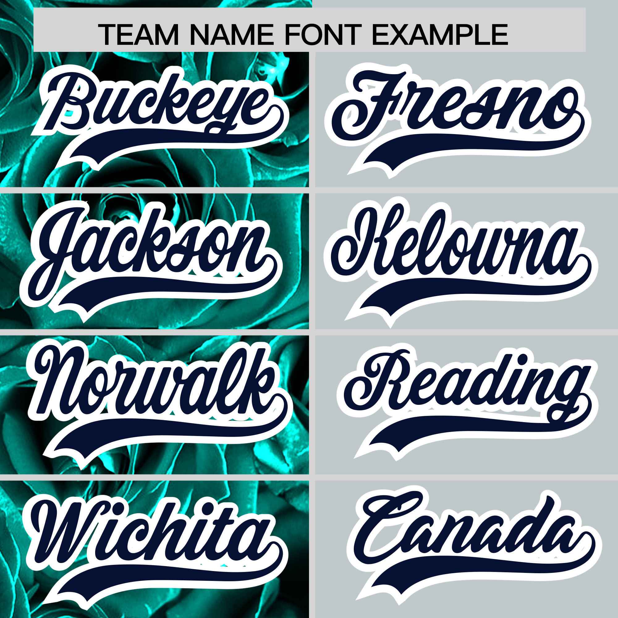 Custom Aqua Silver Split Rose Print Authentic Baseball Jersey| KXKSHOP