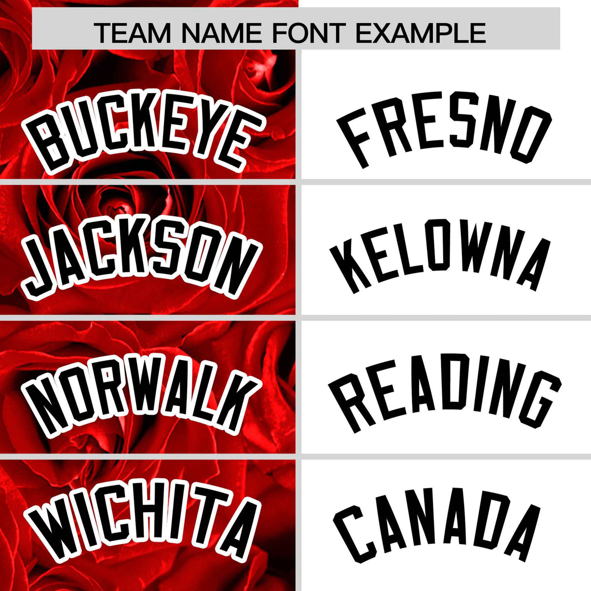 Custom Red White Split Rose Print Authentic Baseball Jersey| KXKSHOP