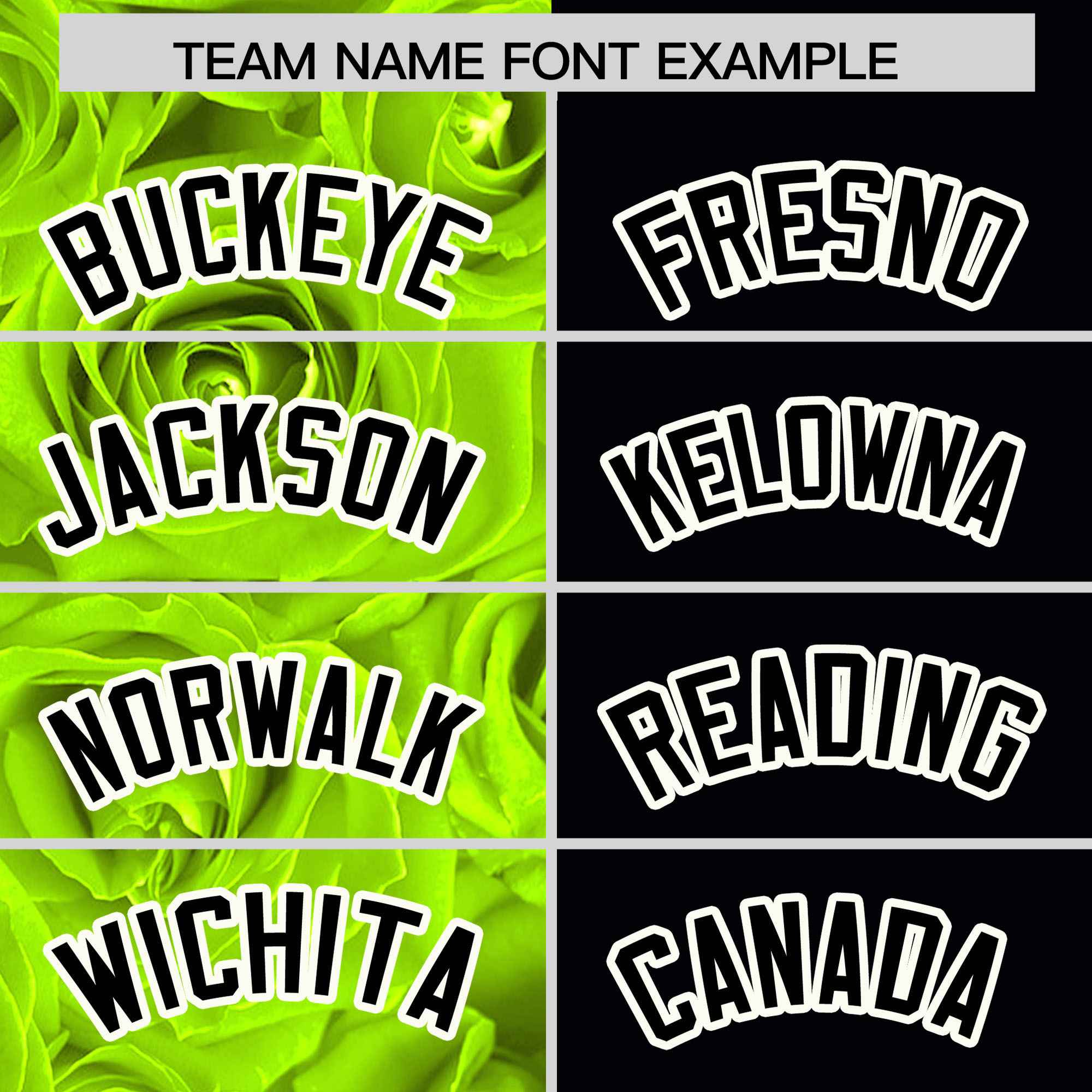 Custom Neon Green Black Split Rose Print Authentic Baseball Jersey| KXKSHOP