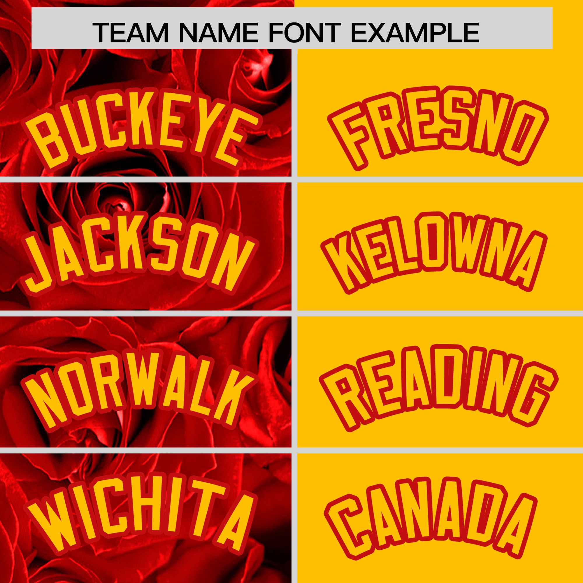 Custom Red Yellow Split Rose Print Authentic Baseball Jersey| KXKSHOP