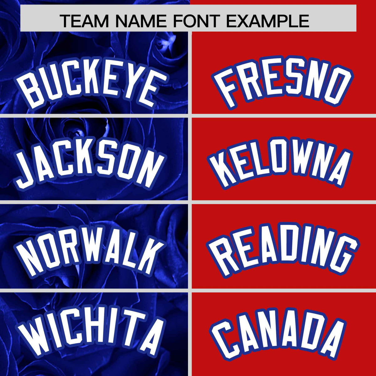 Custom Royal Red Split Rose Print Authentic Baseball Jersey| KXKSHOP