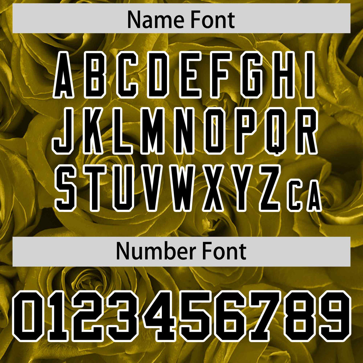 Custom Old Gold White Split Rose Print Authentic Baseball Jersey| KXKSHOP