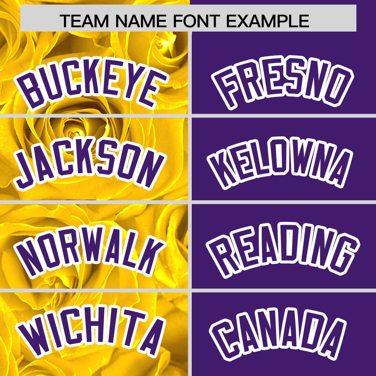 Custom Gold Purple Split Rose Print Authentic Baseball Jersey| KXKSHOP