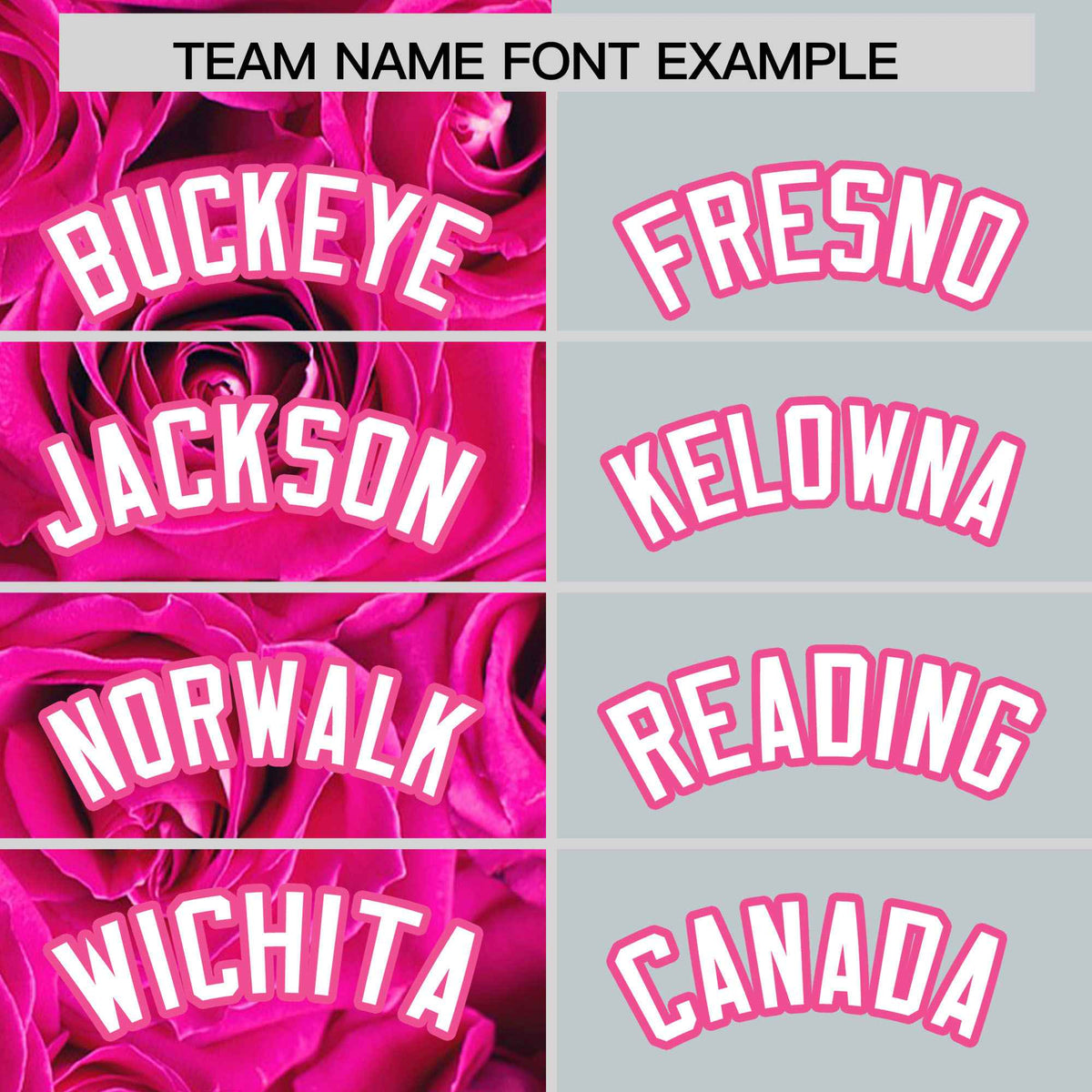 Custom Pink Silver Split Rose Print Authentic Baseball Jersey| KXKSHOP