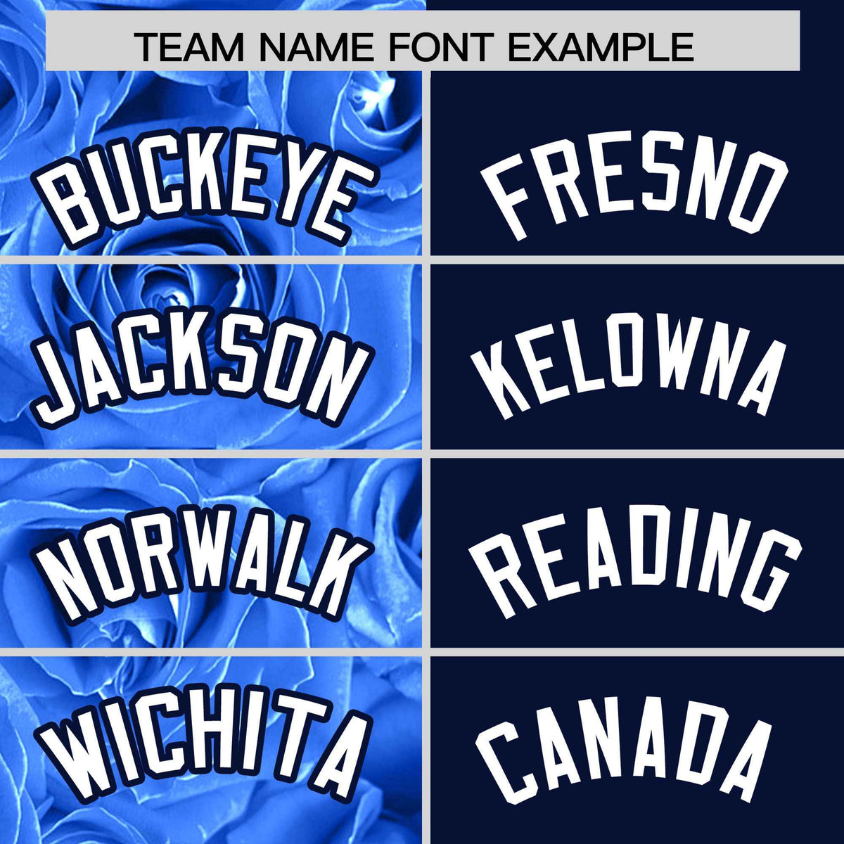 Custom Powder Blue Navy Split Rose Print Authentic Baseball Jersey| KXKSHOP