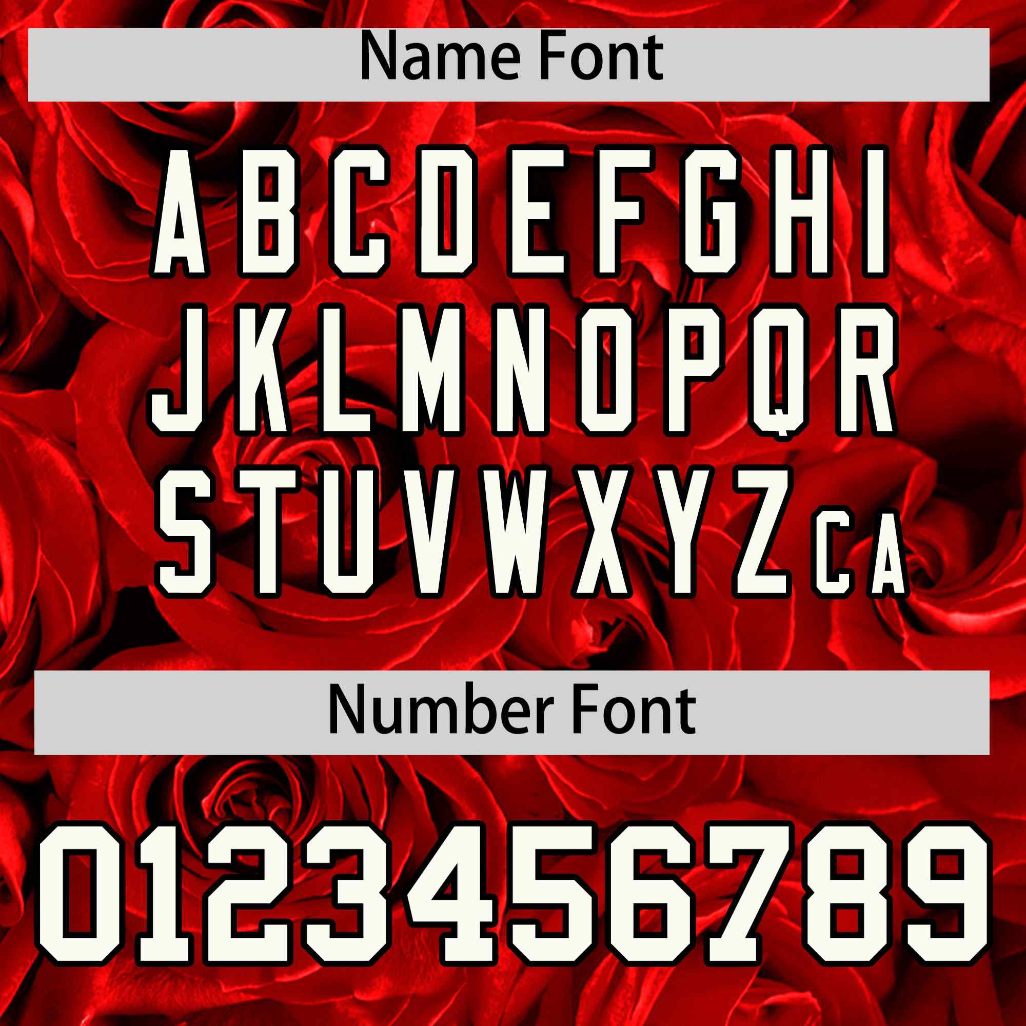 Custom Red Black Split Rose Print Authentic Baseball Jersey| KXKSHOP