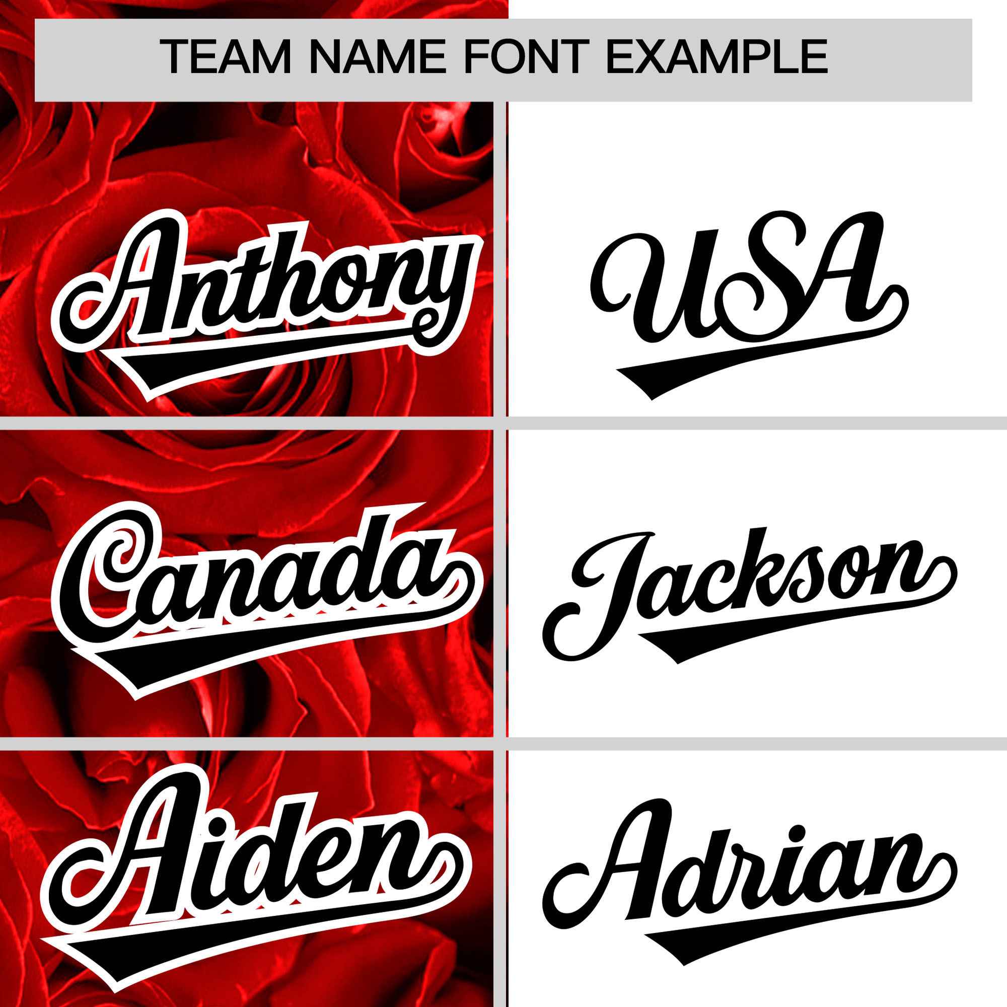 Custom Red White Split Rose Print Authentic Baseball Jersey| KXKSHOP