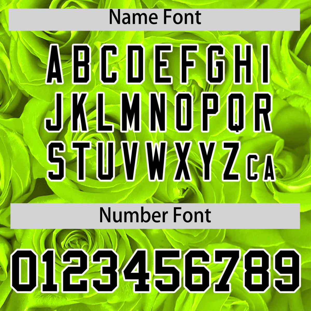 Custom Neon Green Black Split Rose Print Authentic Baseball Jersey| KXKSHOP