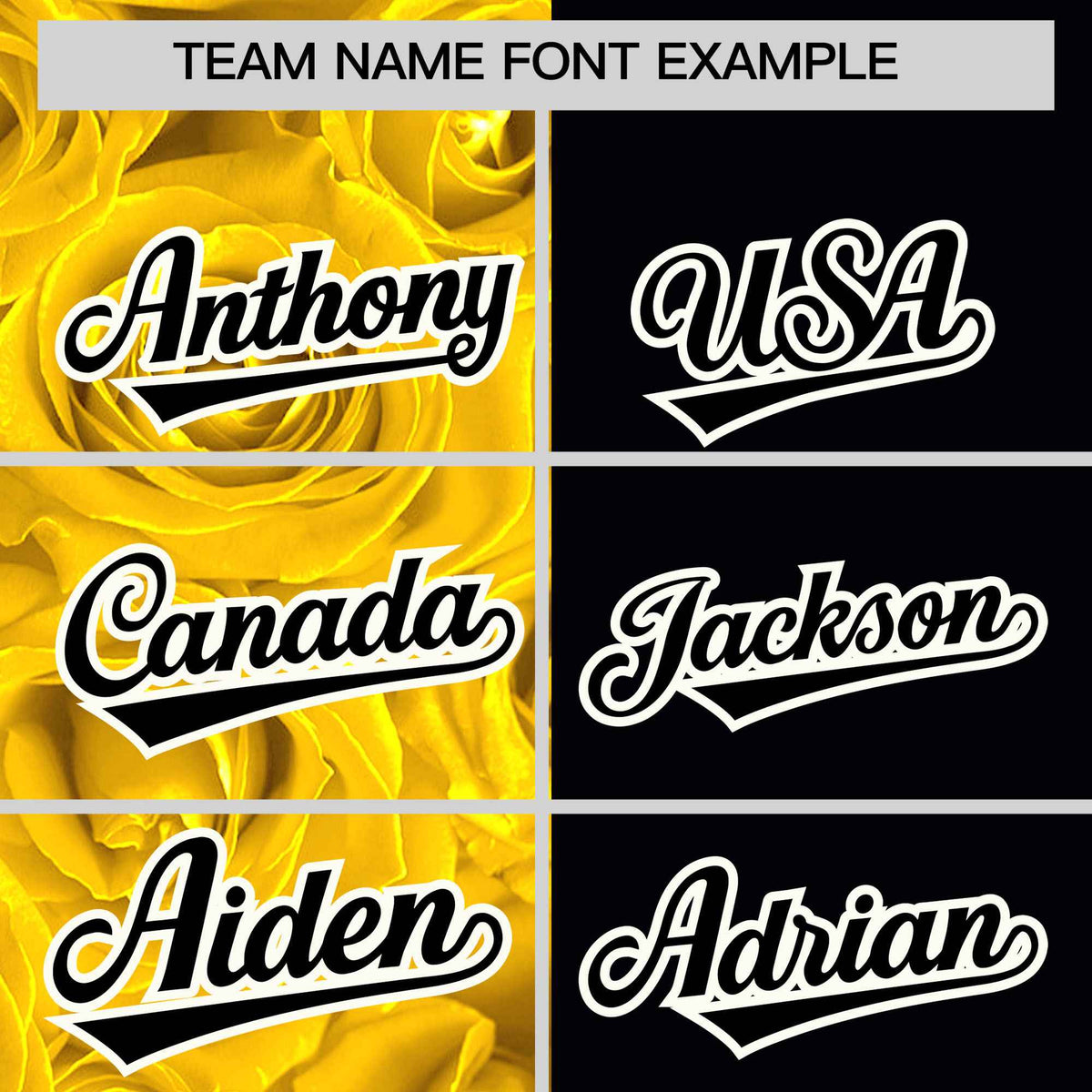 Custom Gold Black Split Rose Print Authentic Baseball Jersey| KXKSHOP