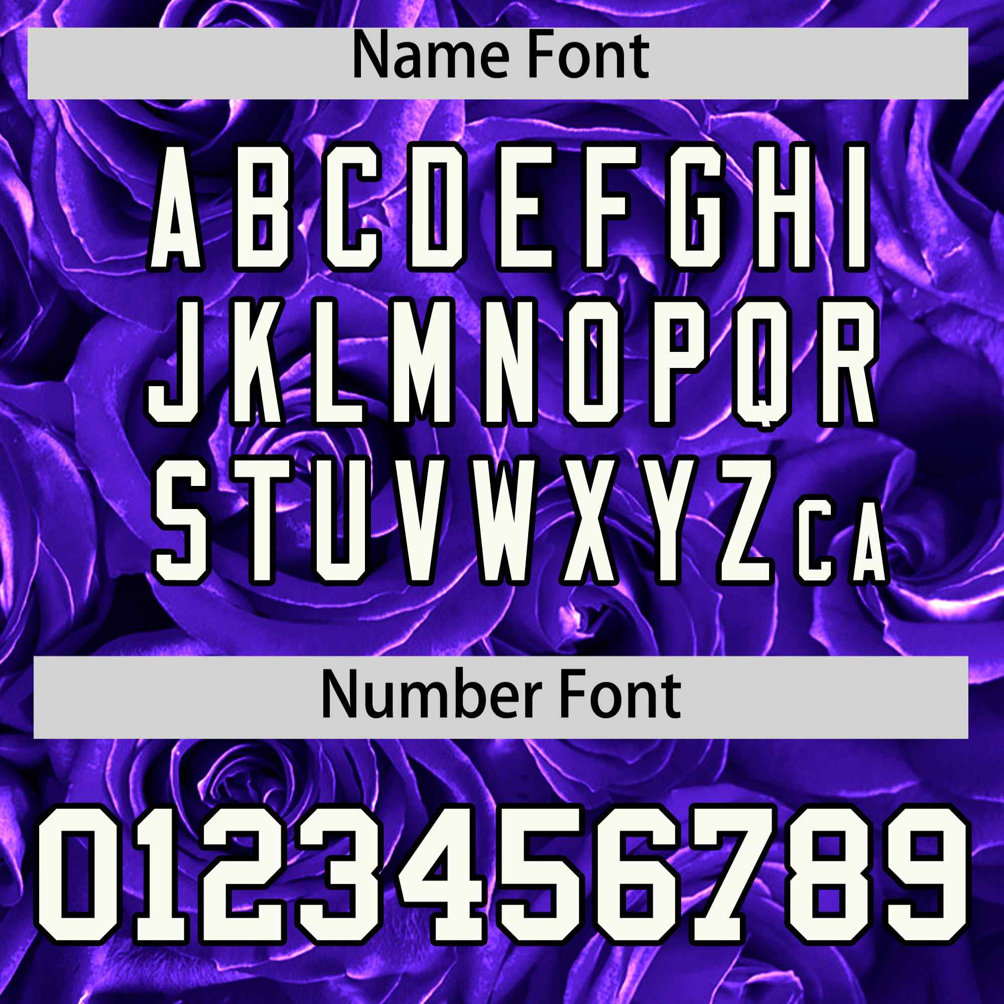 Custom Purple Black Split Rose Print Authentic Baseball Jersey| KXKSHOP