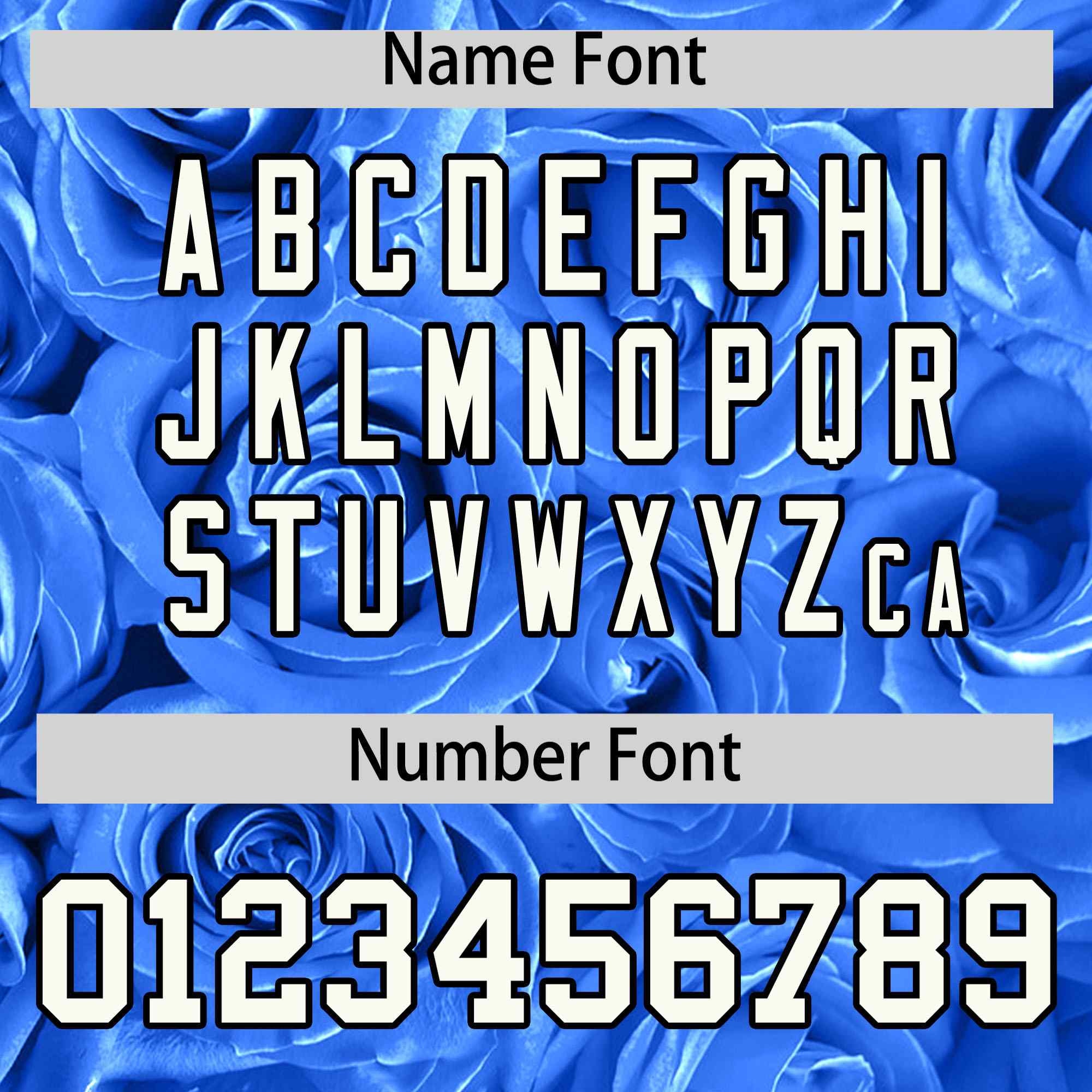 Custom Powder Blue Black Split Rose Print Authentic Baseball Jersey| KXKSHOP