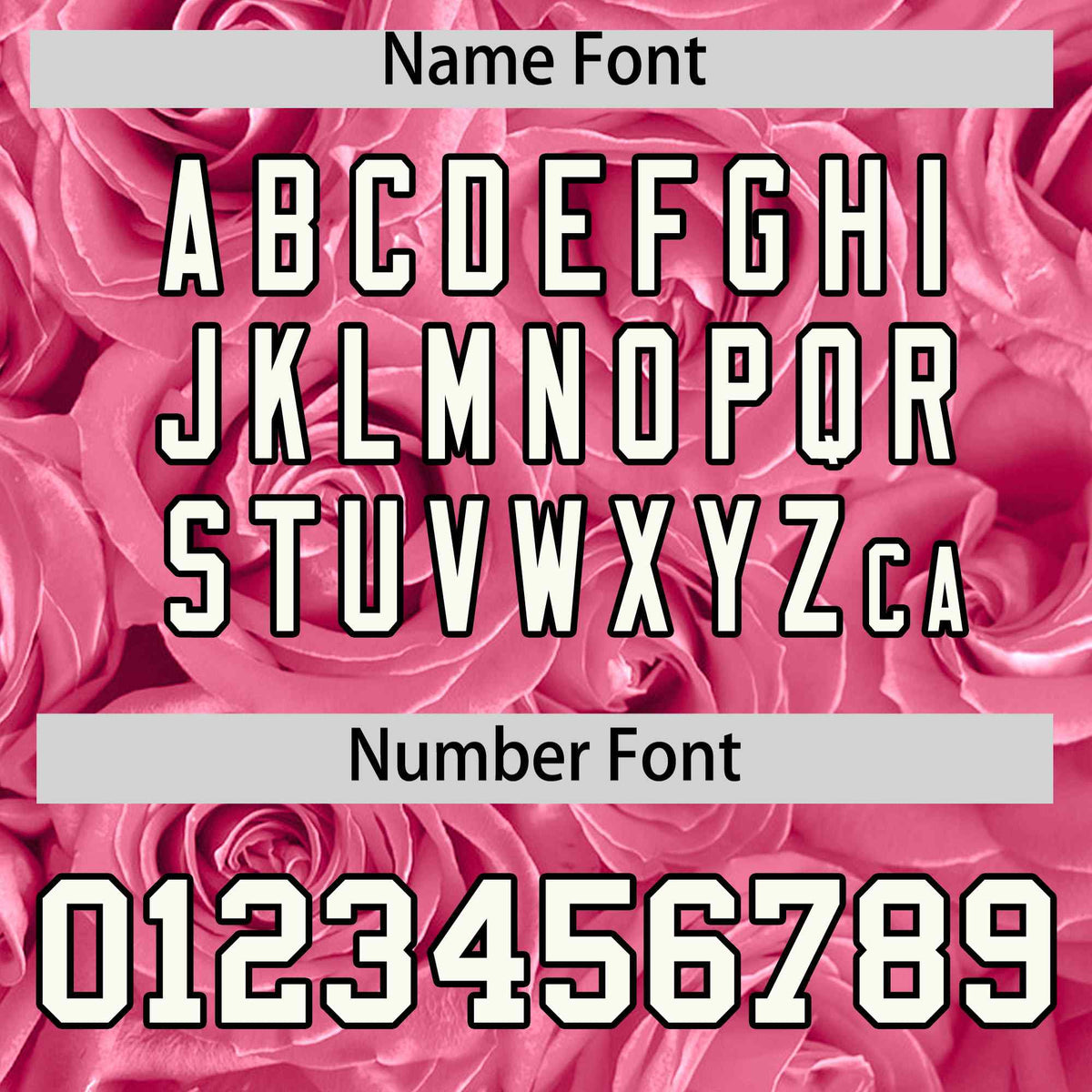 Custom Light Pink Black Split Rose Print Authentic Baseball Jersey| KXKSHOP