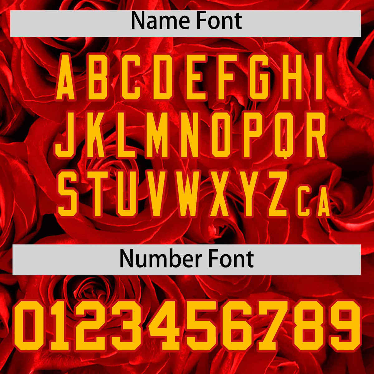 Custom Red Yellow Split Rose Print Authentic Baseball Jersey| KXKSHOP