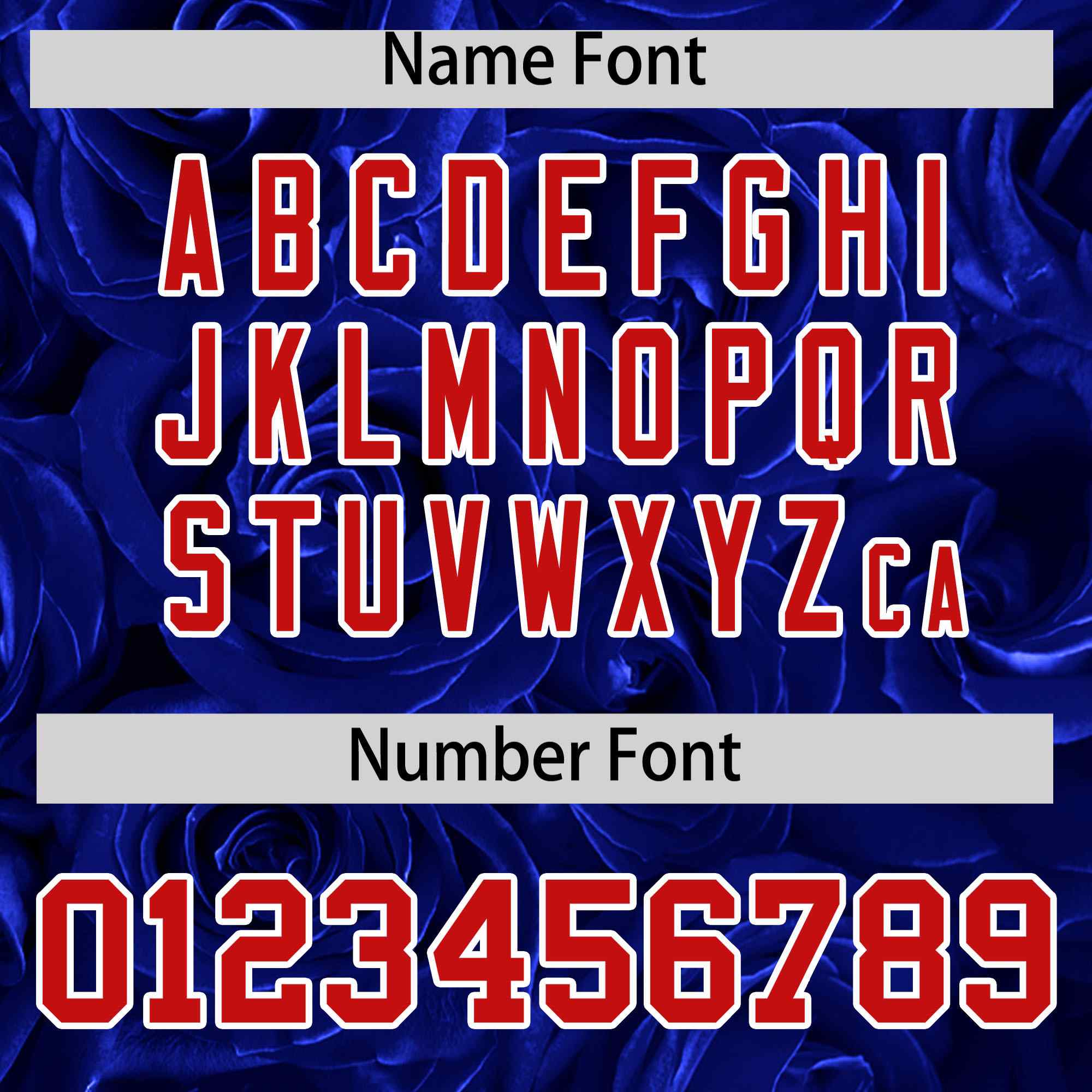 Custom Royal Red Split Rose Print Authentic Baseball Jersey| KXKSHOP