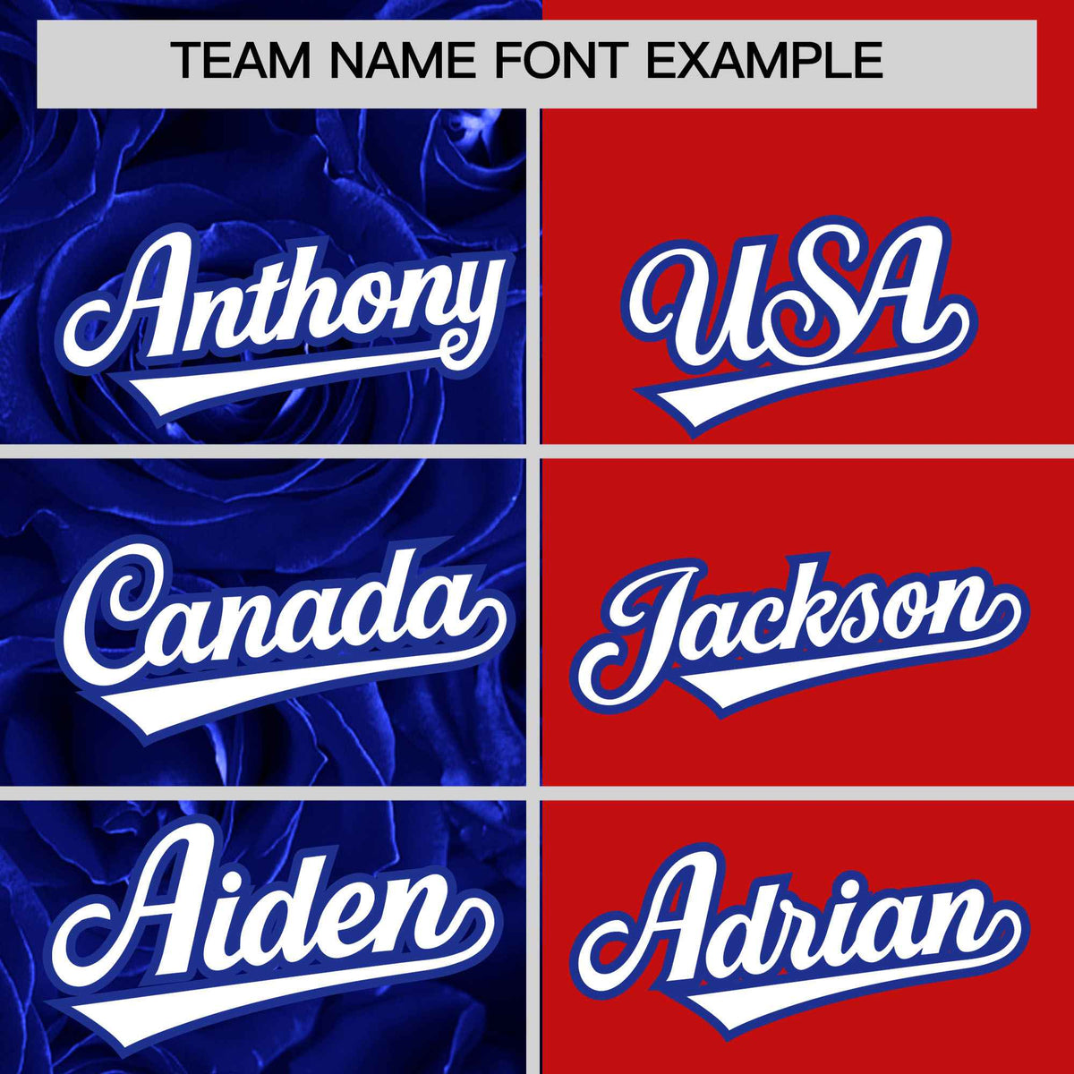 Custom Royal Red Split Rose Print Authentic Baseball Jersey| KXKSHOP