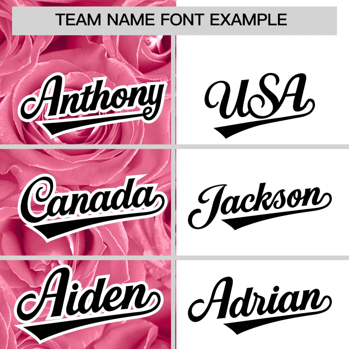 Custom Light Pink White Split Rose Print Authentic Baseball Jersey| KXKSHOP