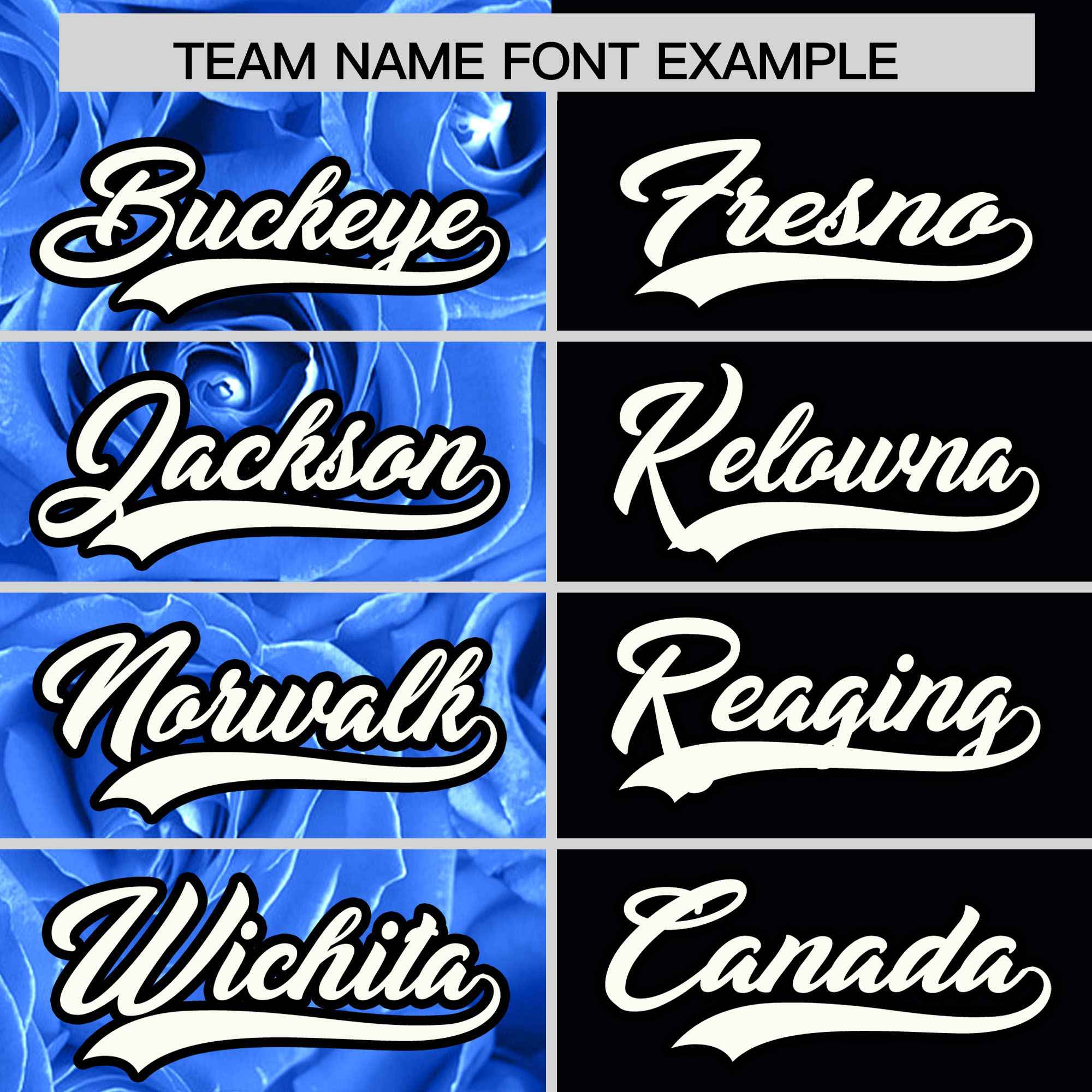 Custom Powder Blue Black Split Rose Print Authentic Baseball Jersey| KXKSHOP