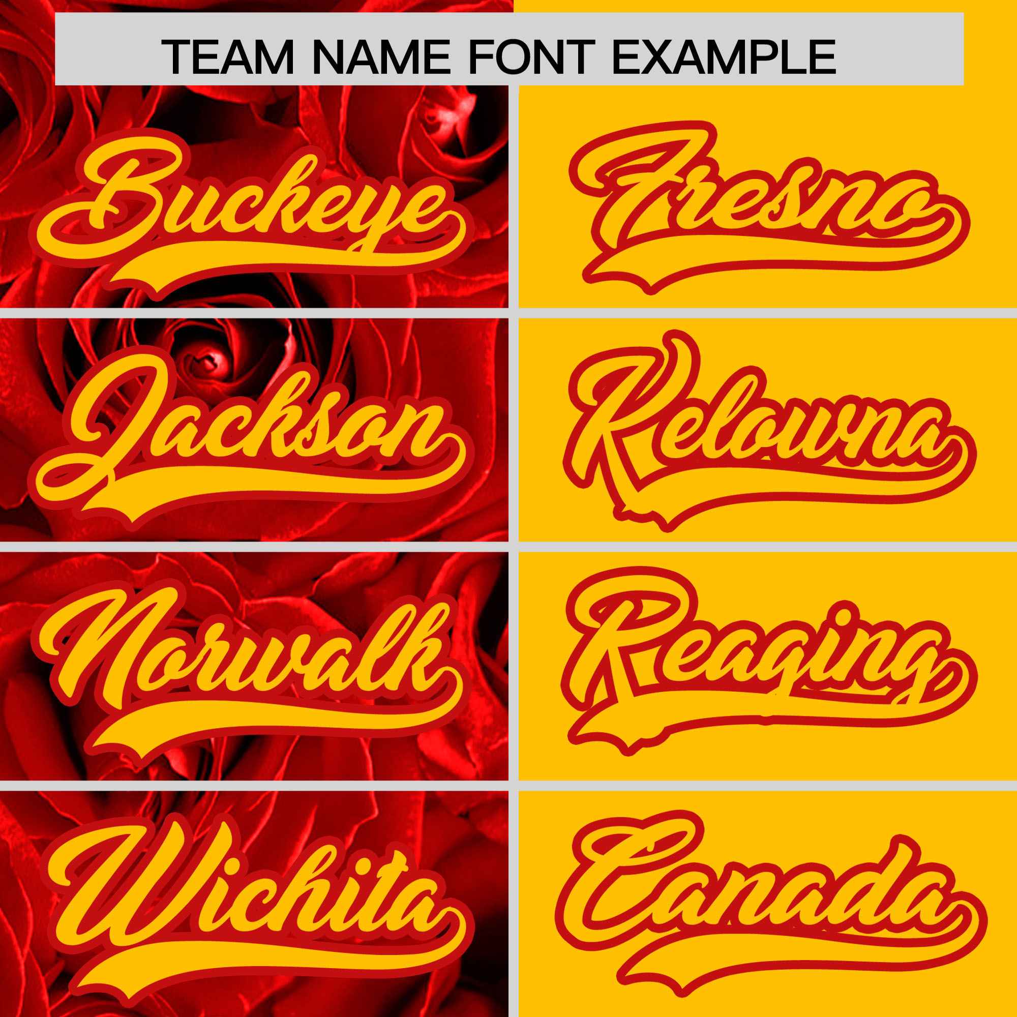 Custom Red Yellow Split Rose Print Authentic Baseball Jersey| KXKSHOP