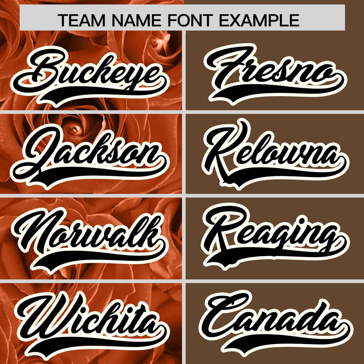 Custom Texas Orange Light Brown Split Rose Print Authentic Baseball Jersey| KXKSHOP