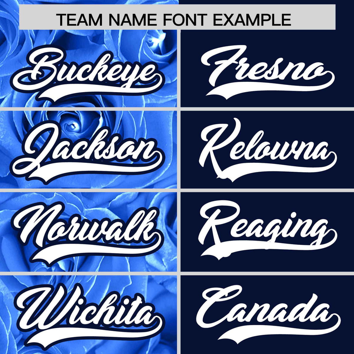 Custom Powder Blue Navy Split Rose Print Authentic Baseball Jersey| KXKSHOP