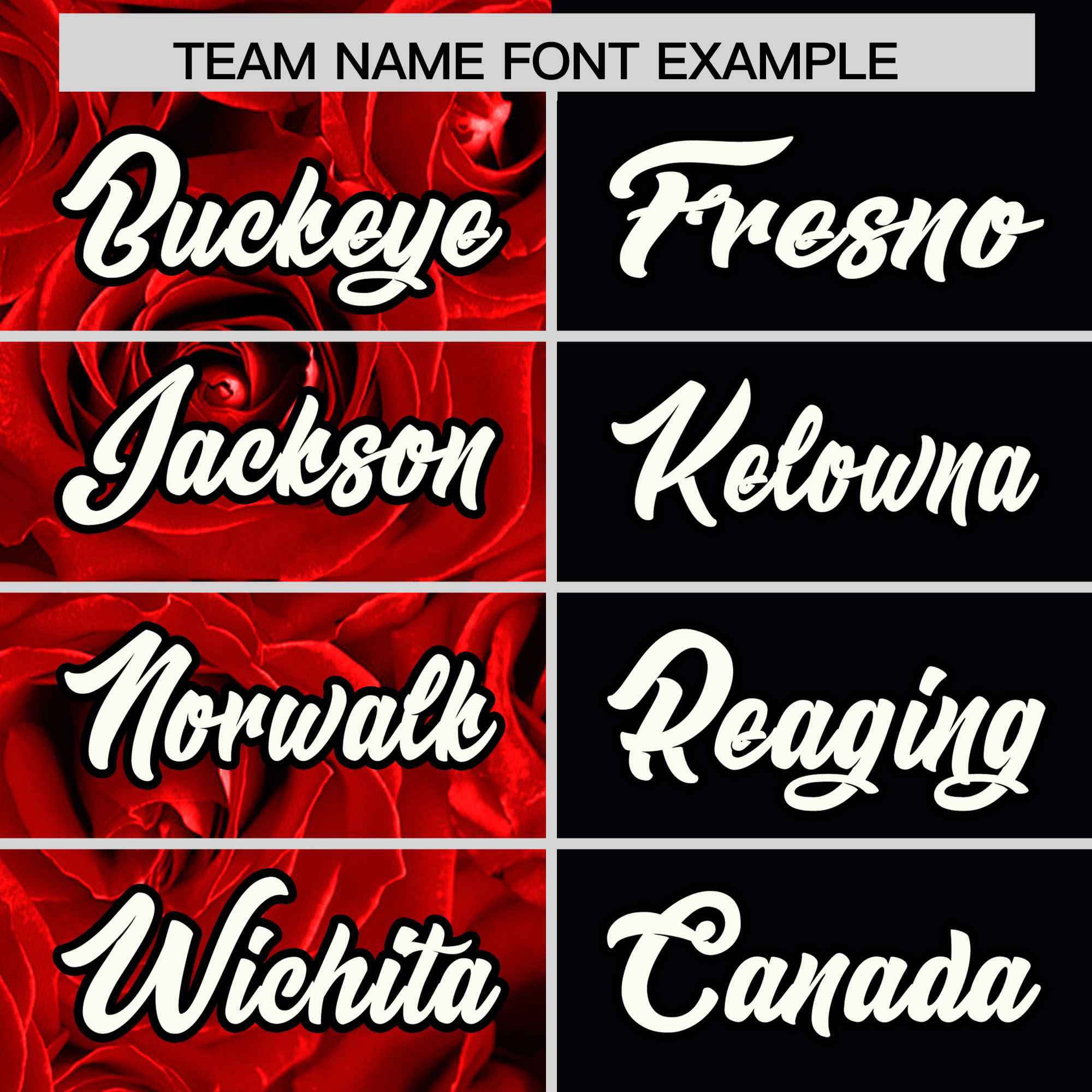 Custom Red Black Split Rose Print Authentic Baseball Jersey| KXKSHOP