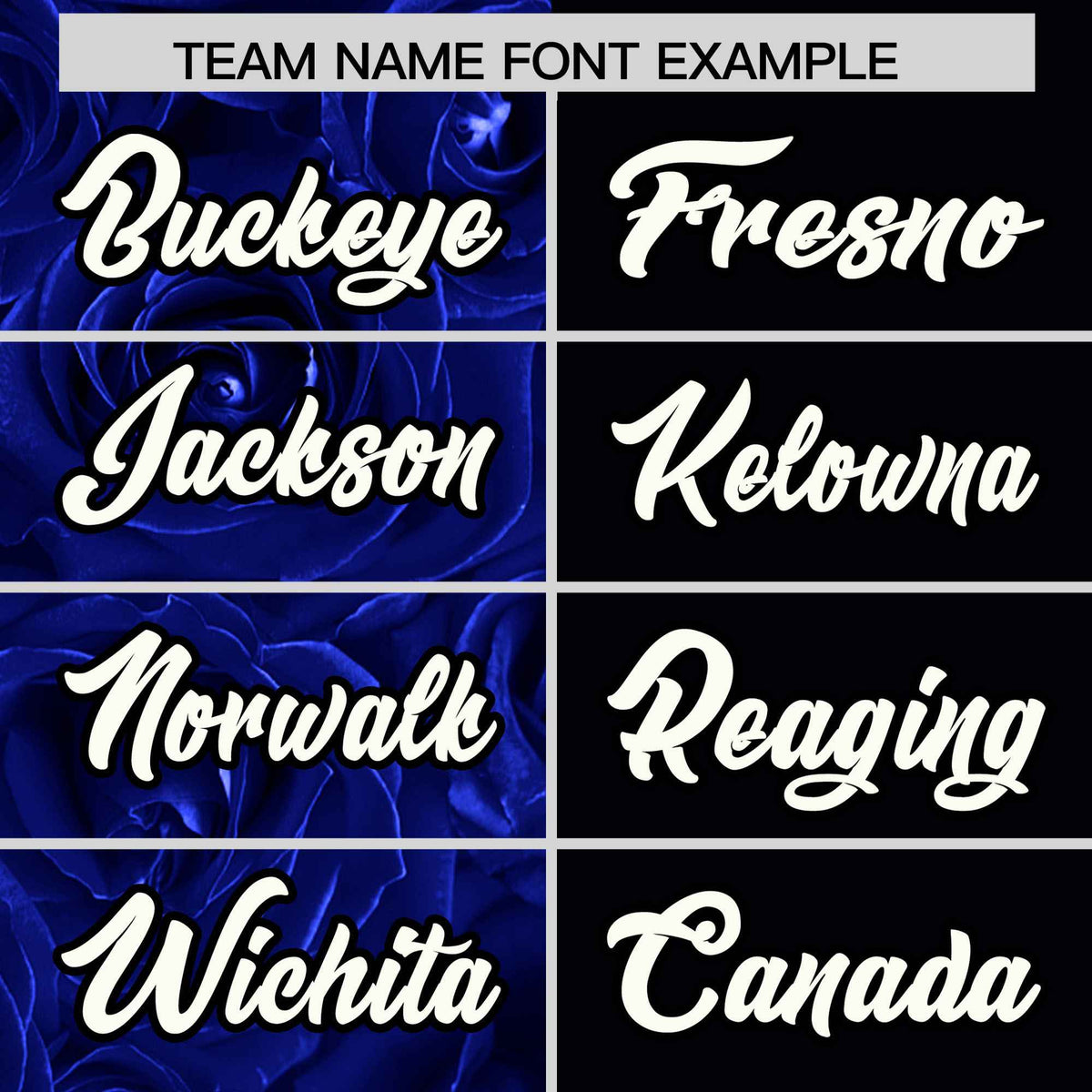 Custom Royal Black Split Rose Print Authentic Baseball Jersey| KXKSHOP