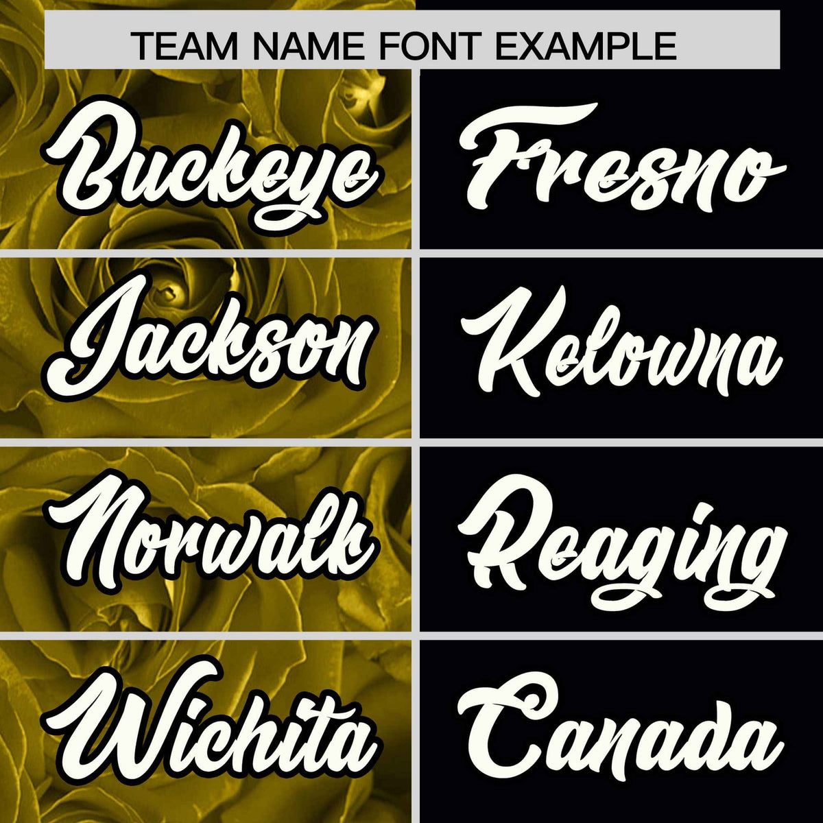 Custom Old Gold Black Split Rose Print Authentic Baseball Jersey| KXKSHOP