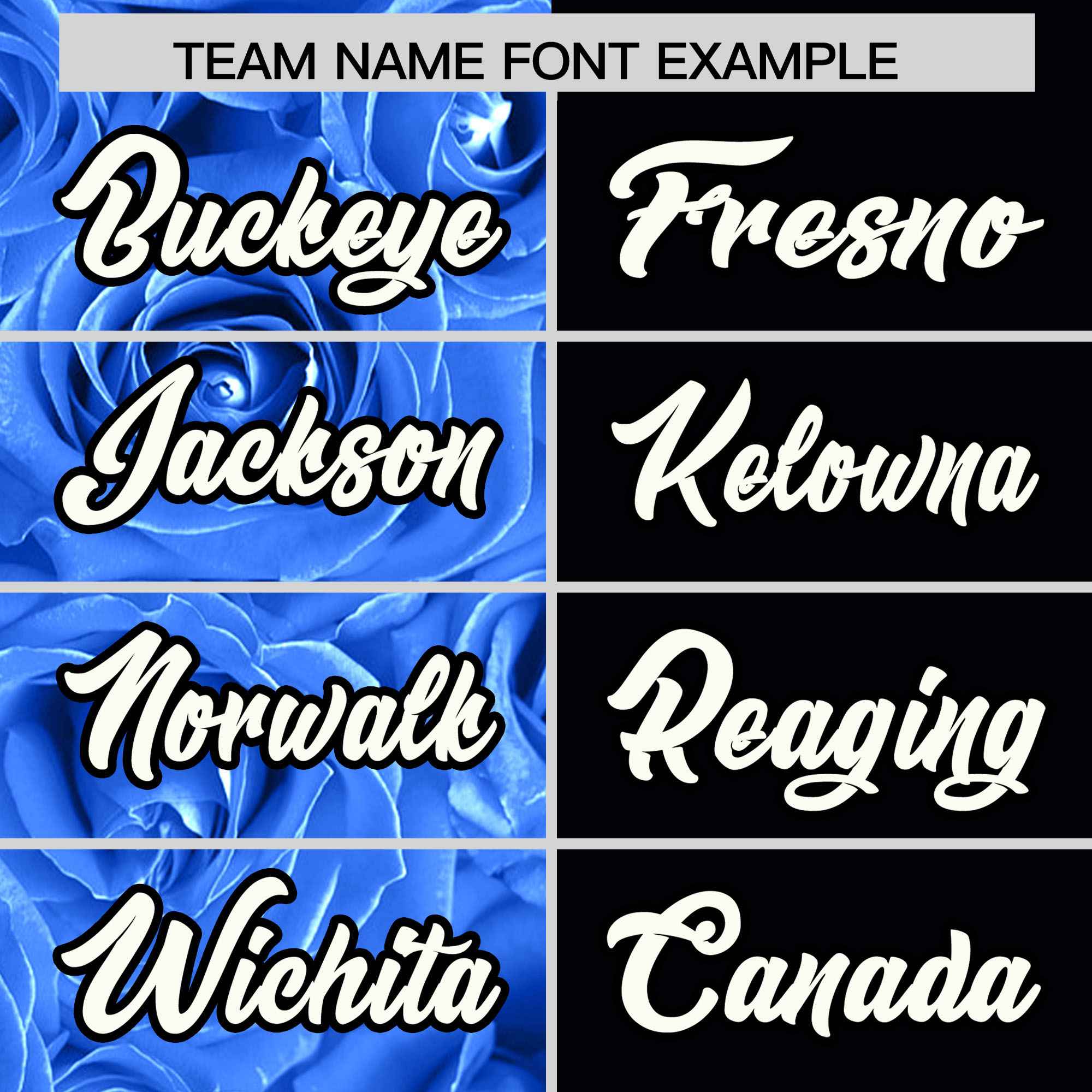 Custom Powder Blue Black Split Rose Print Authentic Baseball Jersey| KXKSHOP