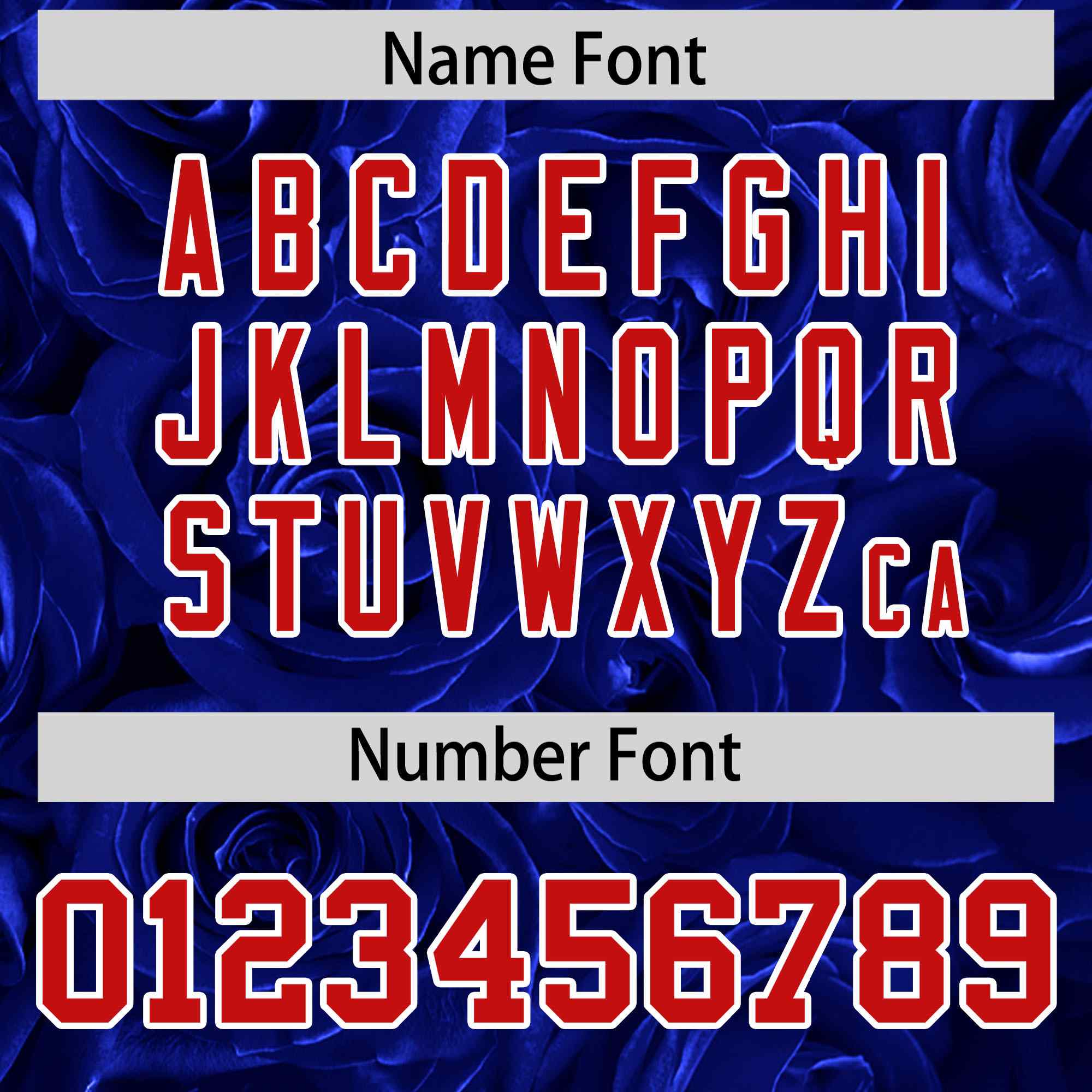 Custom Royal Red Split Rose Print Authentic Baseball Jersey| KXKSHOP