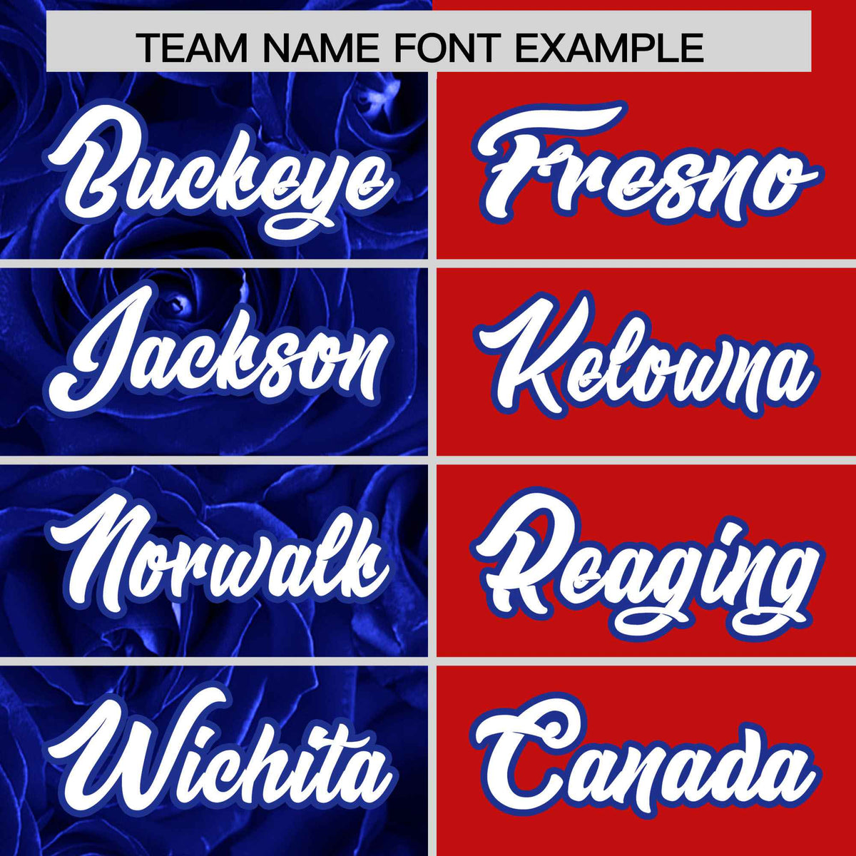 Custom Royal Red Split Rose Print Authentic Baseball Jersey| KXKSHOP