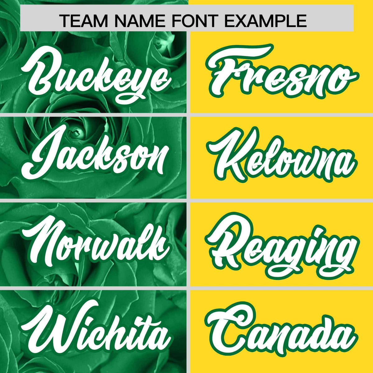 Custom Kelly Green Gold Split Rose Print Authentic Baseball Jersey| KXKSHOP