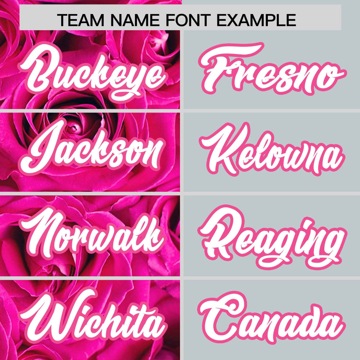 Custom Pink Silver Split Rose Print Authentic Baseball Jersey| KXKSHOP