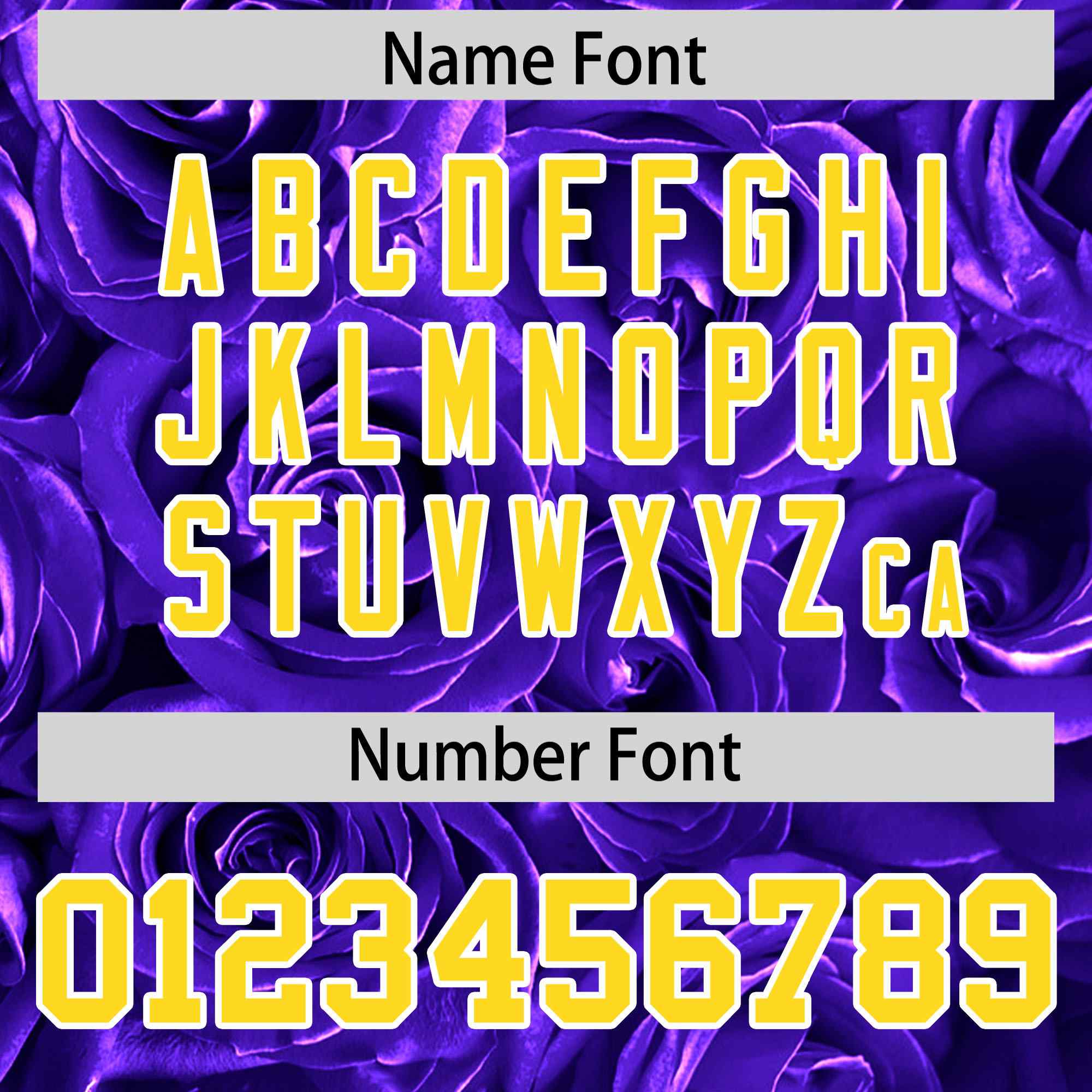 Custom Purple Gold Split Rose Print Authentic Baseball Jersey| KXKSHOP