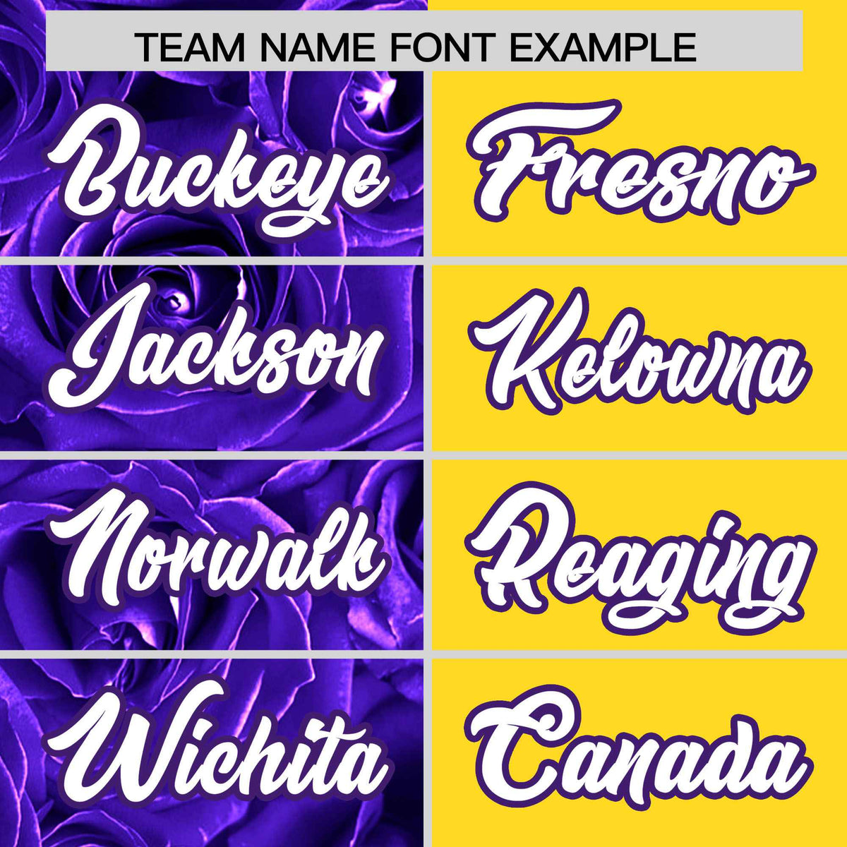 Custom Purple Gold Split Rose Print Authentic Baseball Jersey| KXKSHOP