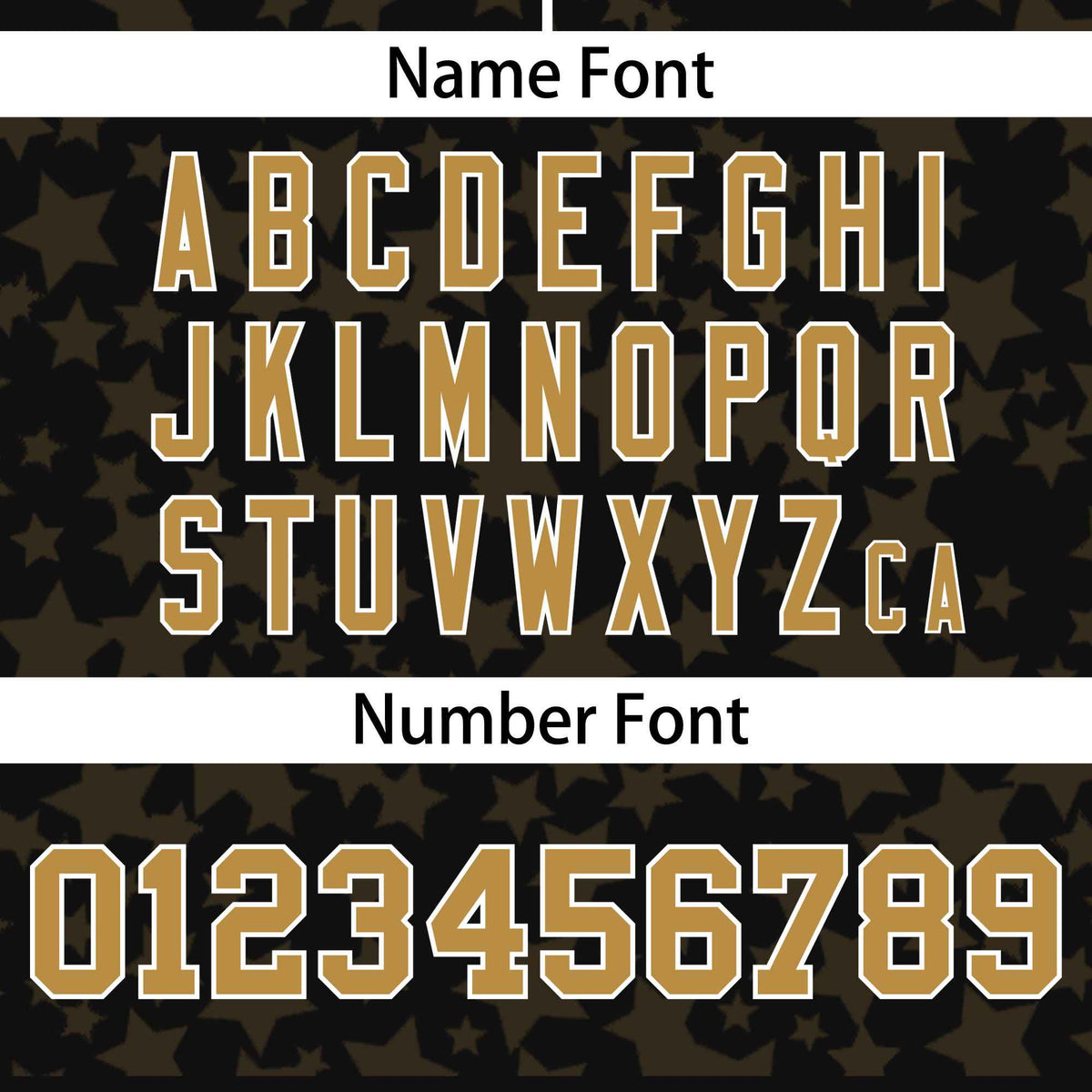 Custom Black Old Gold Personalized Star Graffiti Pattern Authentic Baseball Jersey | KXKSHOP