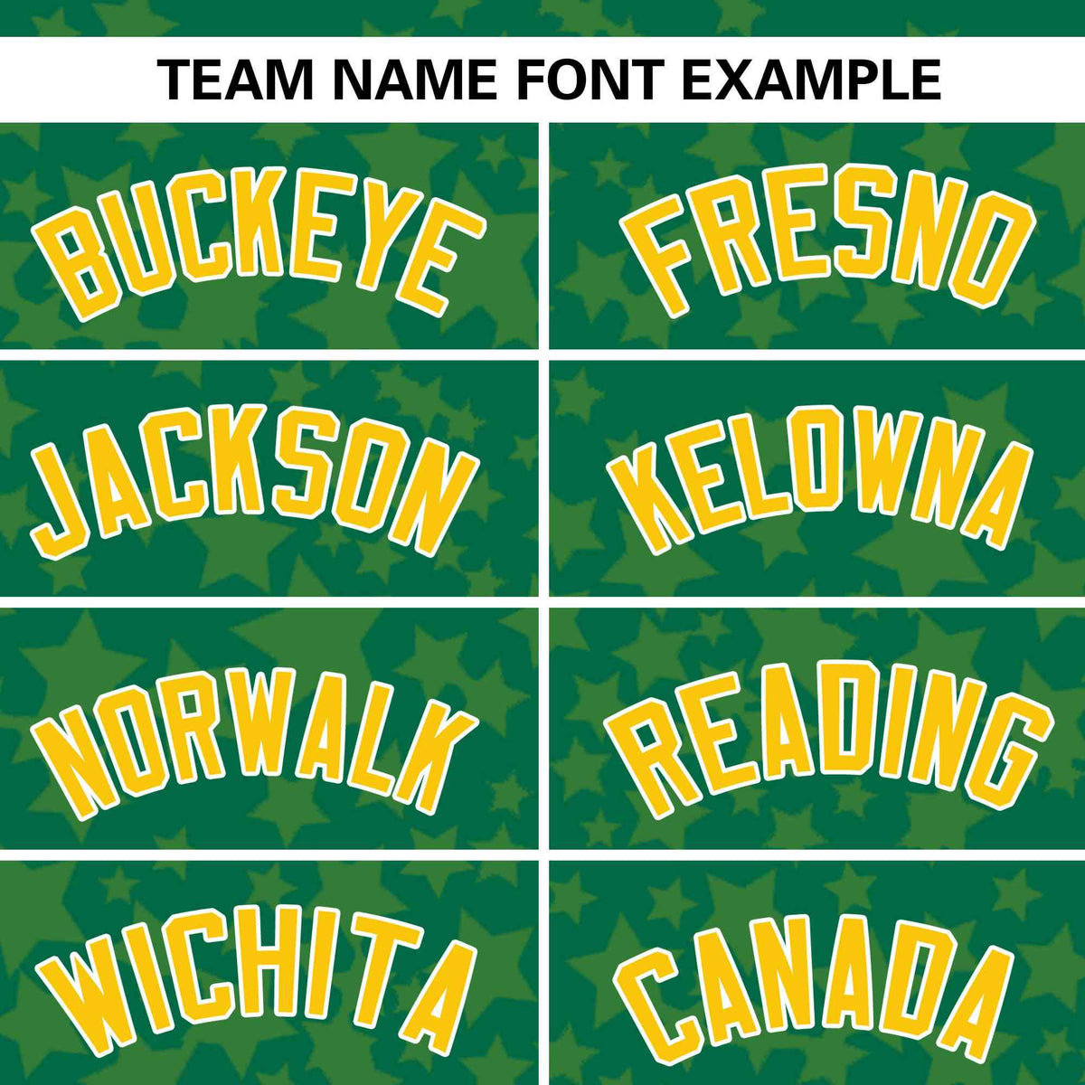 Custom Kelly Green Gold Personalized Star Graffiti Pattern Authentic Baseball Jersey | KXKSHOP