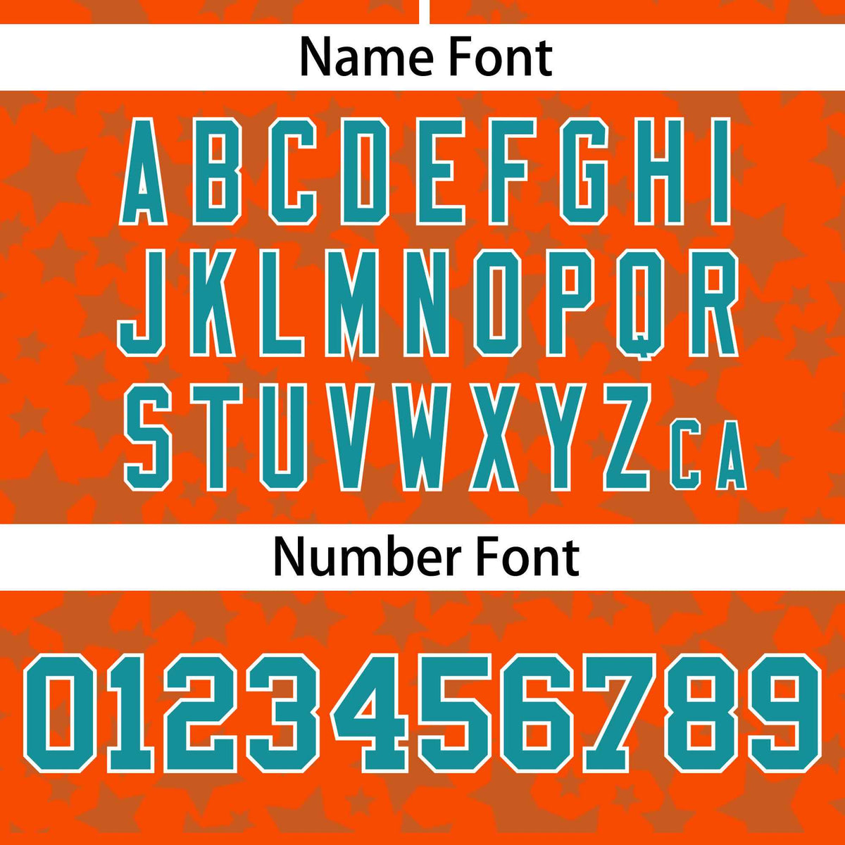 Custom Orange Aqua Personalized Star Graffiti Pattern Authentic Baseball Jersey | KXKSHOP