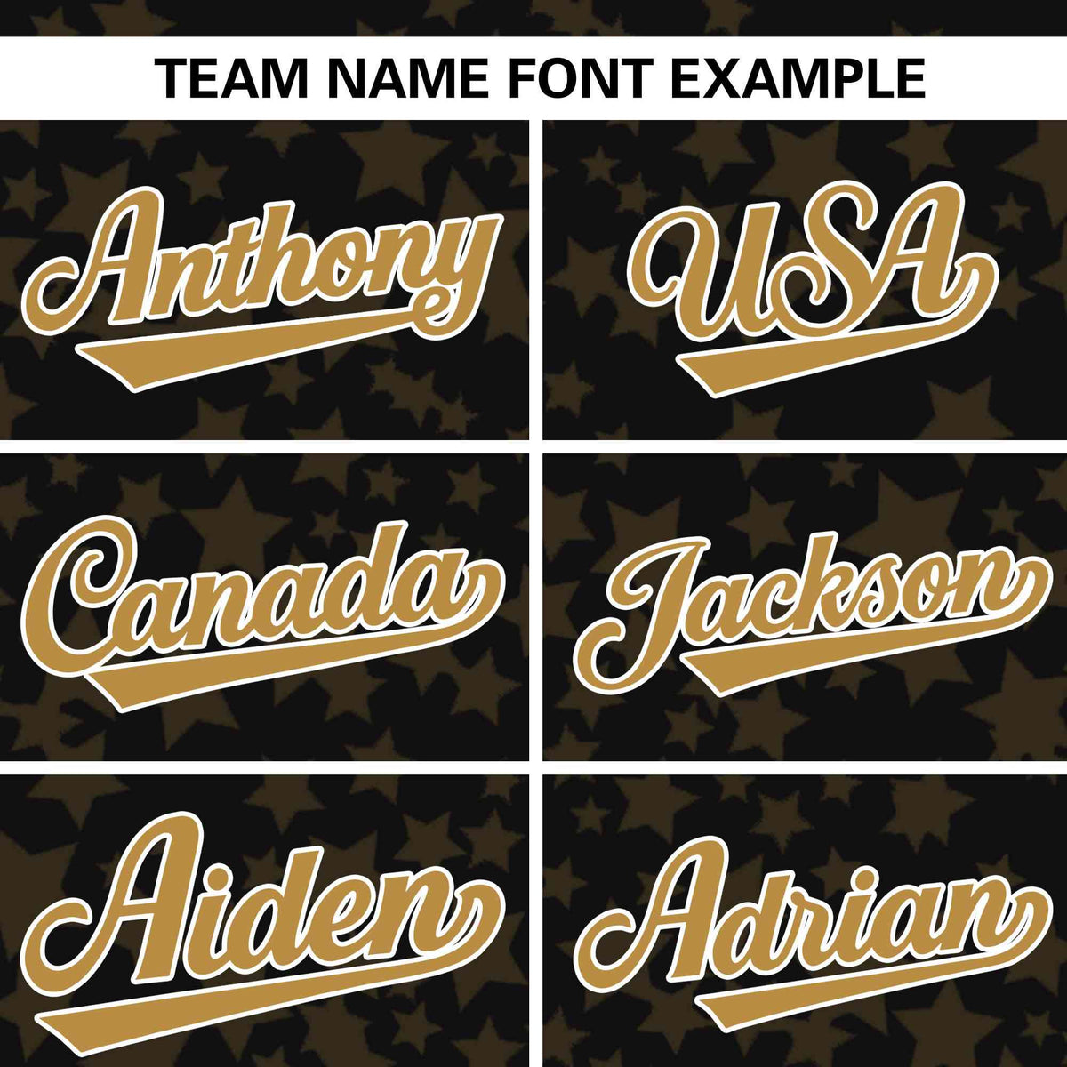 Custom Black Old Gold Personalized Star Graffiti Pattern Authentic Baseball Jersey | KXKSHOP