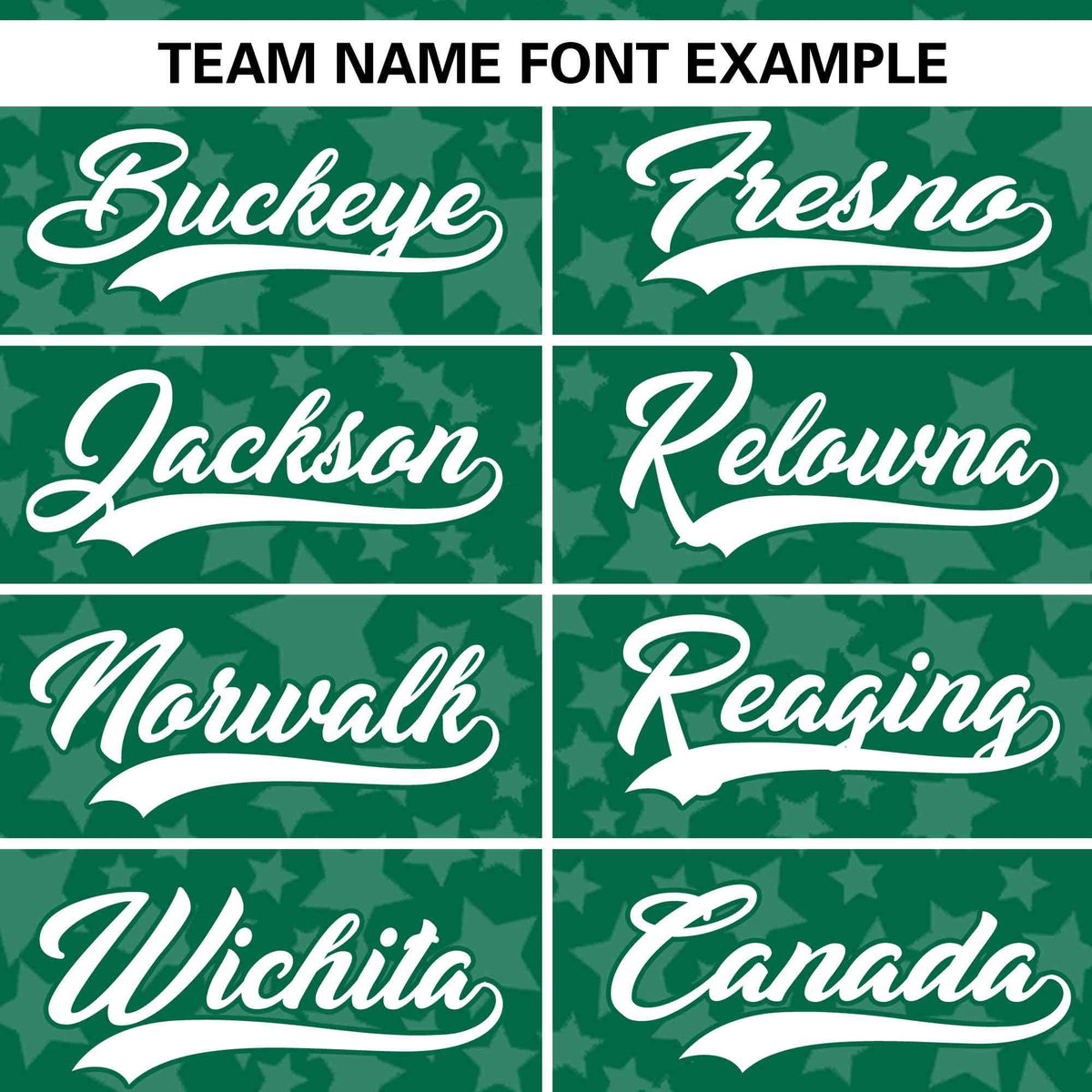 Custom Kelly Green White Personalized Star Graffiti Pattern Authentic Baseball Jersey | KXKSHOP