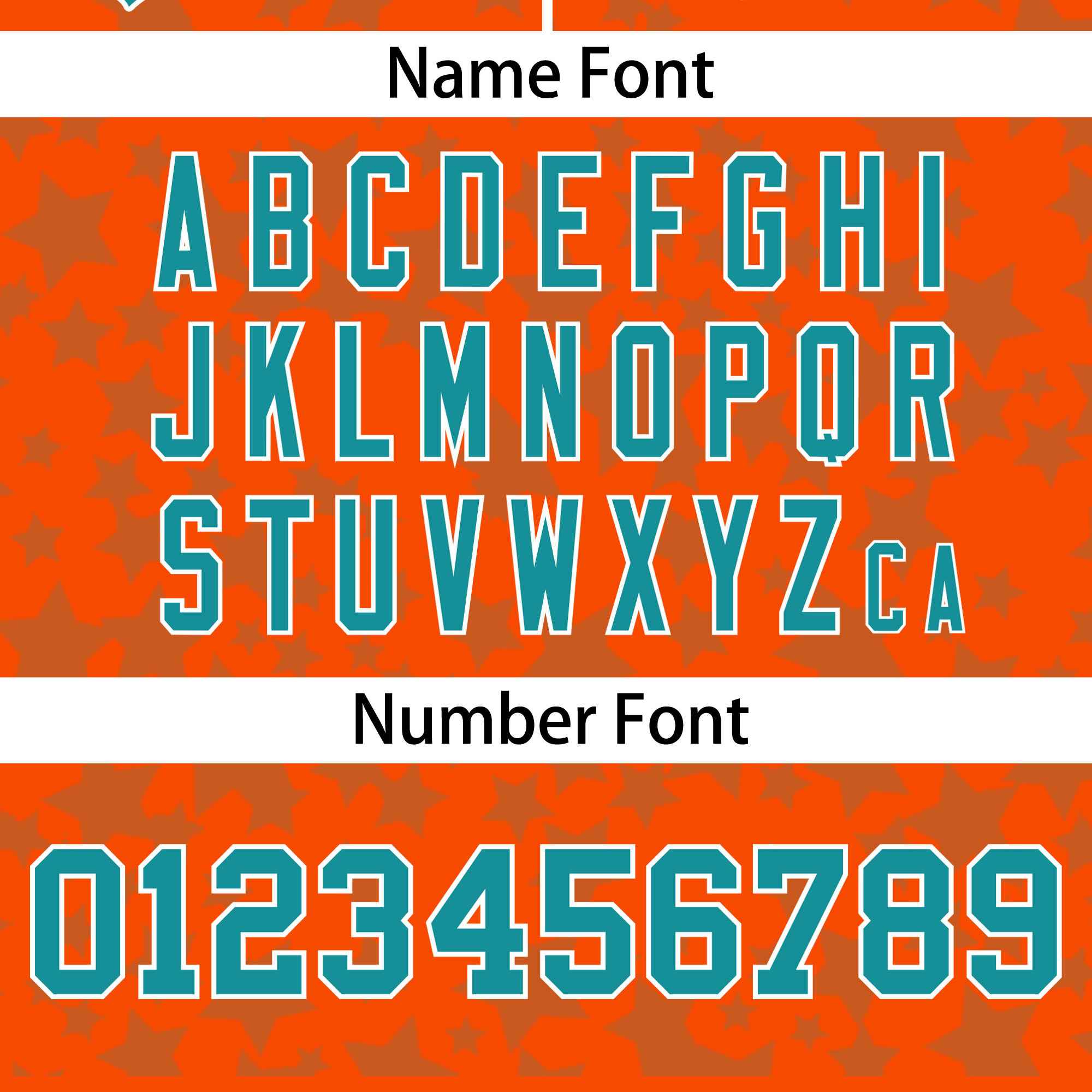 Custom Orange Aqua Personalized Star Graffiti Pattern Authentic Baseball Jersey | KXKSHOP