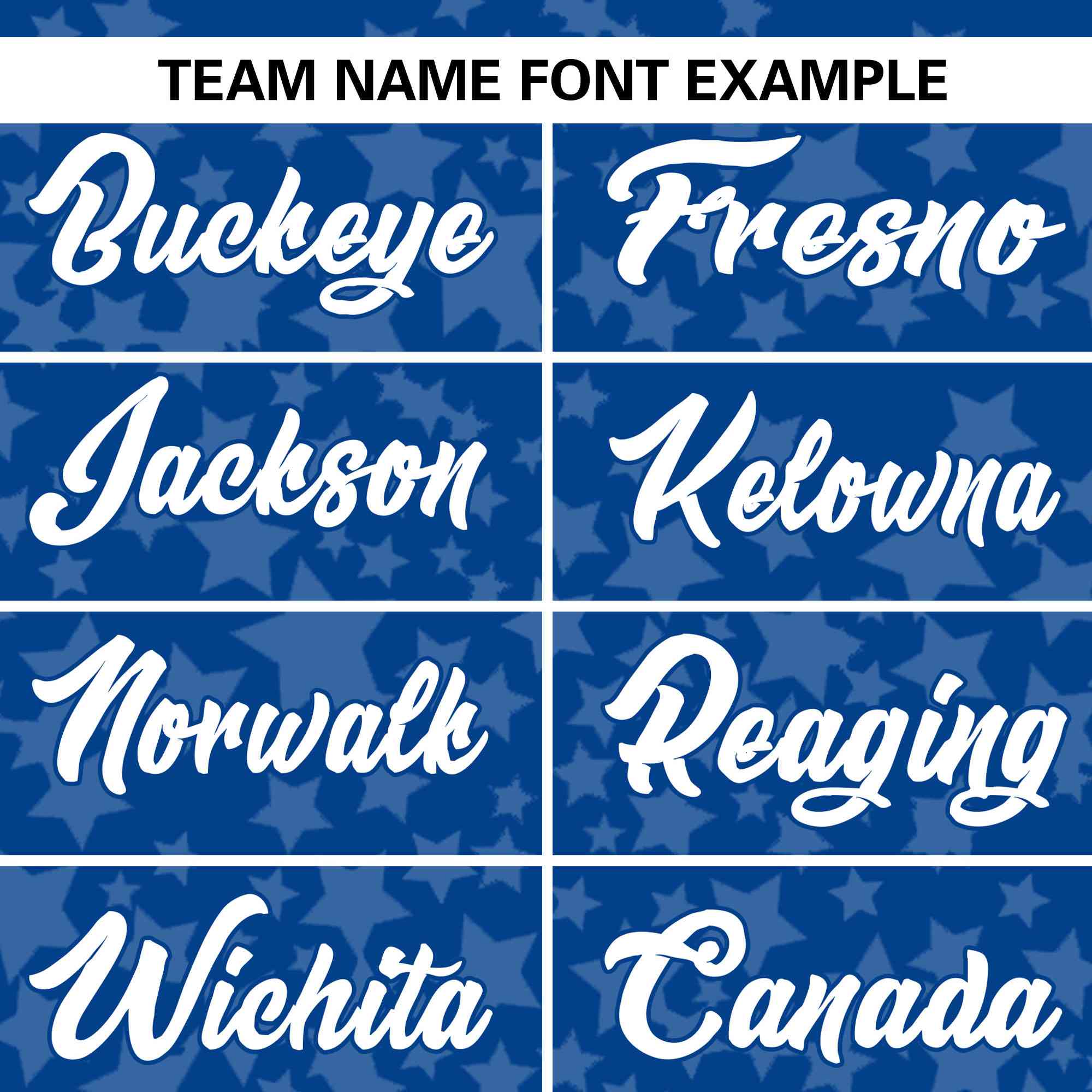 Custom Royal White Personalized Star Graffiti Pattern Authentic Baseball Jersey | KXKSHOP