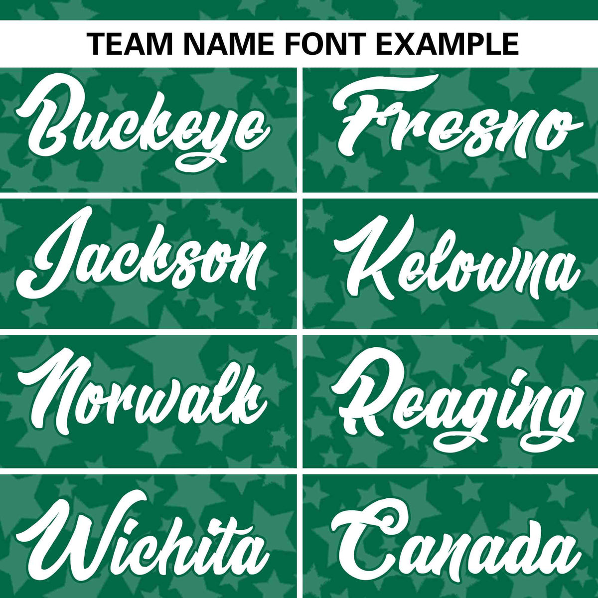 Custom Kelly Green White Personalized Star Graffiti Pattern Authentic Baseball Jersey | KXKSHOP