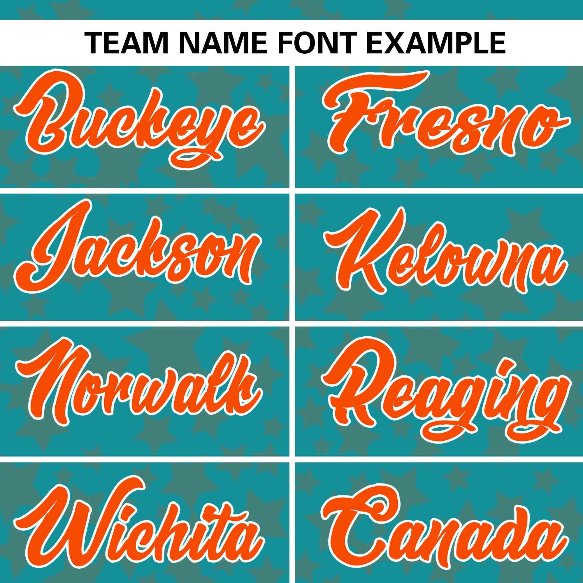 Custom Aqua Orange Personalized Star Graffiti Pattern Authentic Baseball Jersey | KXKSHOP