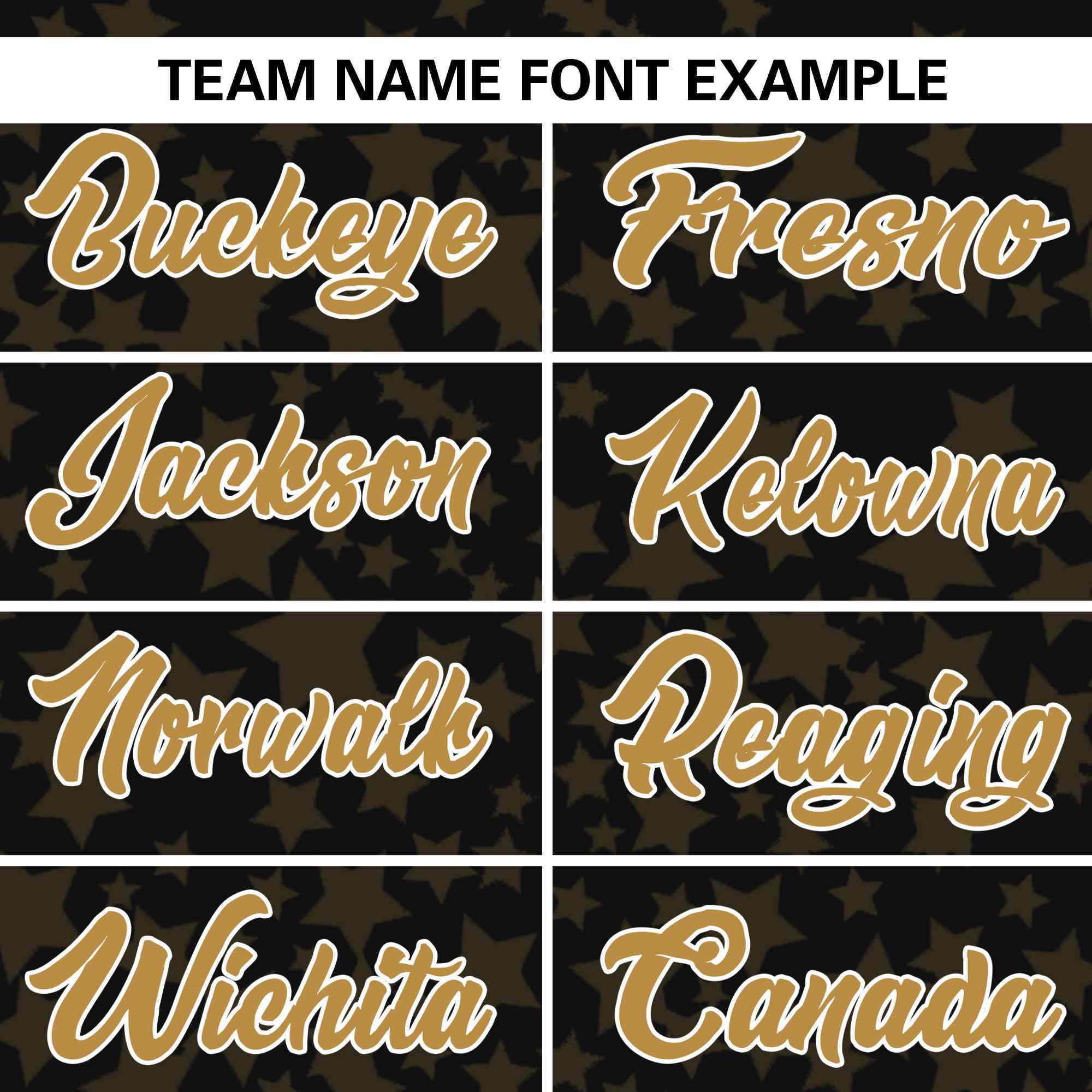 Custom Black Old Gold Personalized Star Graffiti Pattern Authentic Baseball Jersey | KXKSHOP