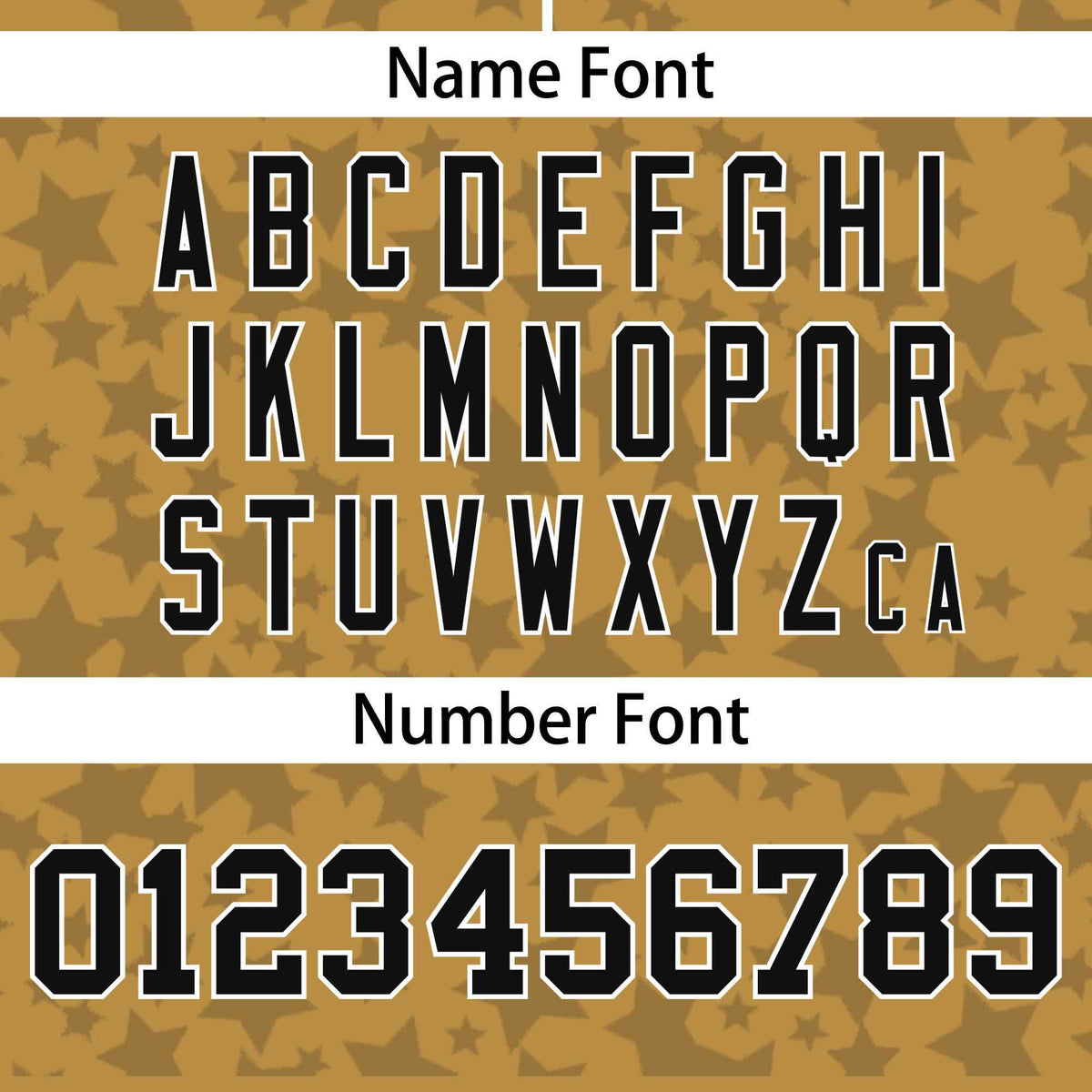 Custom Old Gold Black Personalized Star Graffiti Pattern Authentic Baseball Jersey | KXKSHOP