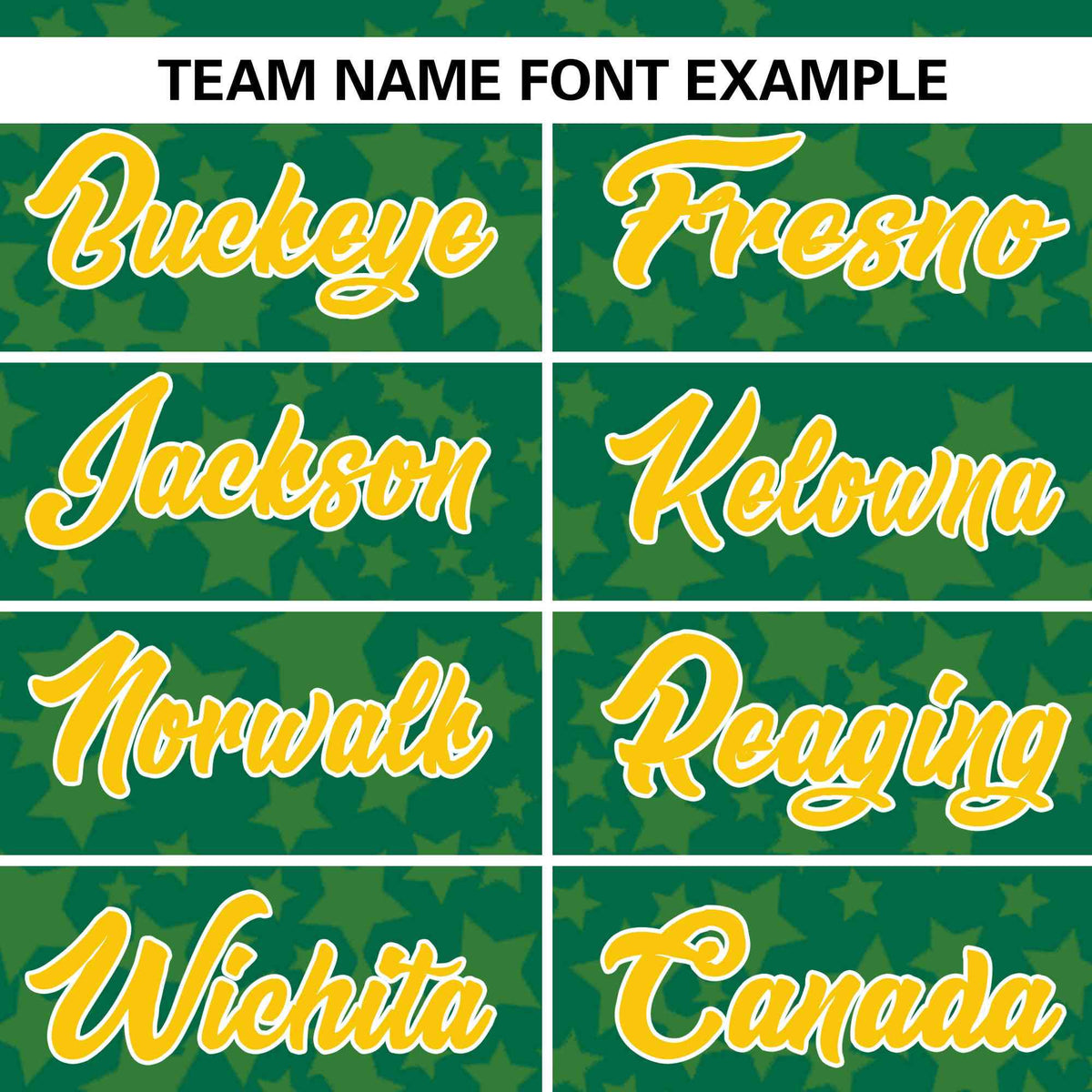 Custom Kelly Green Gold Personalized Star Graffiti Pattern Authentic Baseball Jersey | KXKSHOP