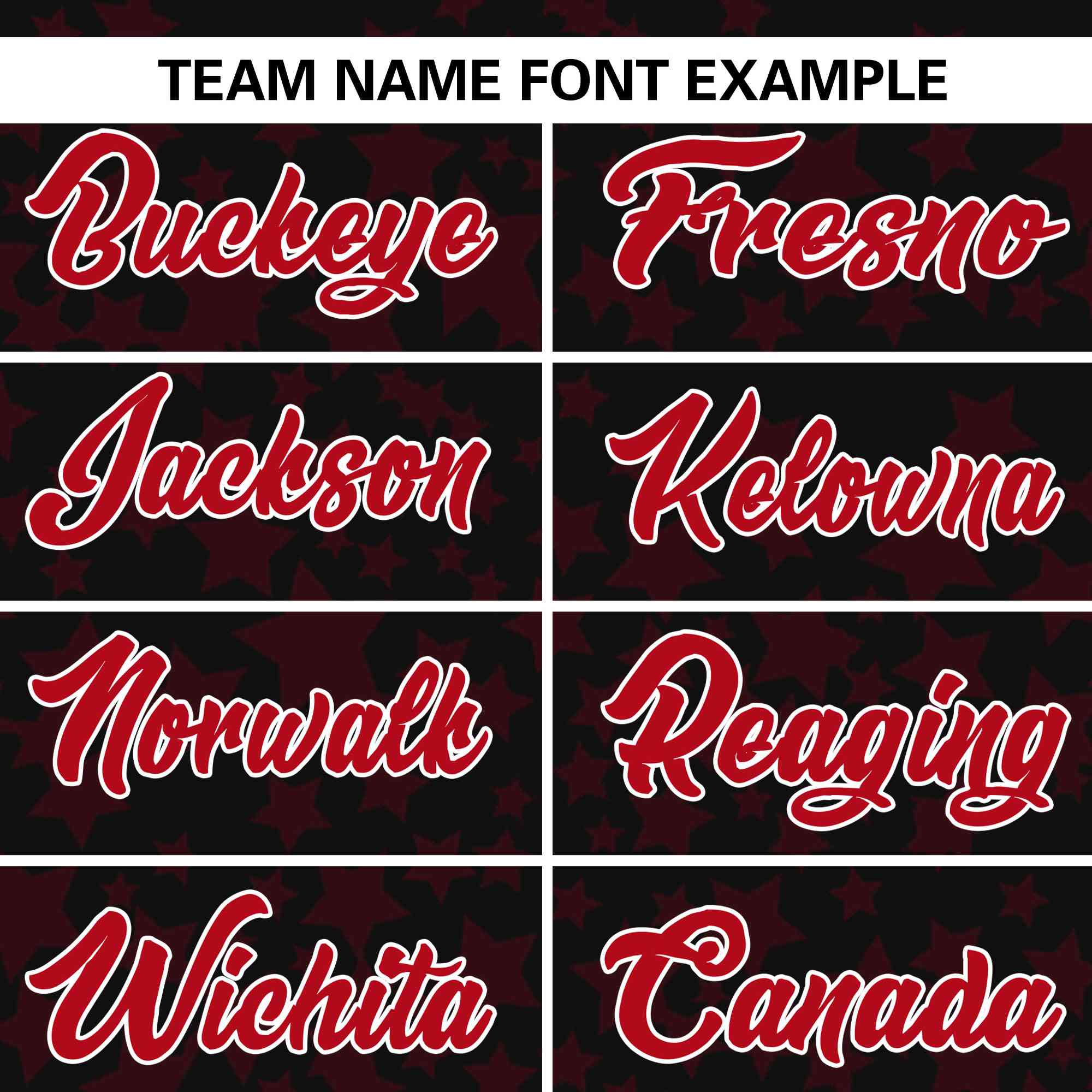 Custom Black Red Personalized Star Graffiti Pattern Authentic Baseball Jersey