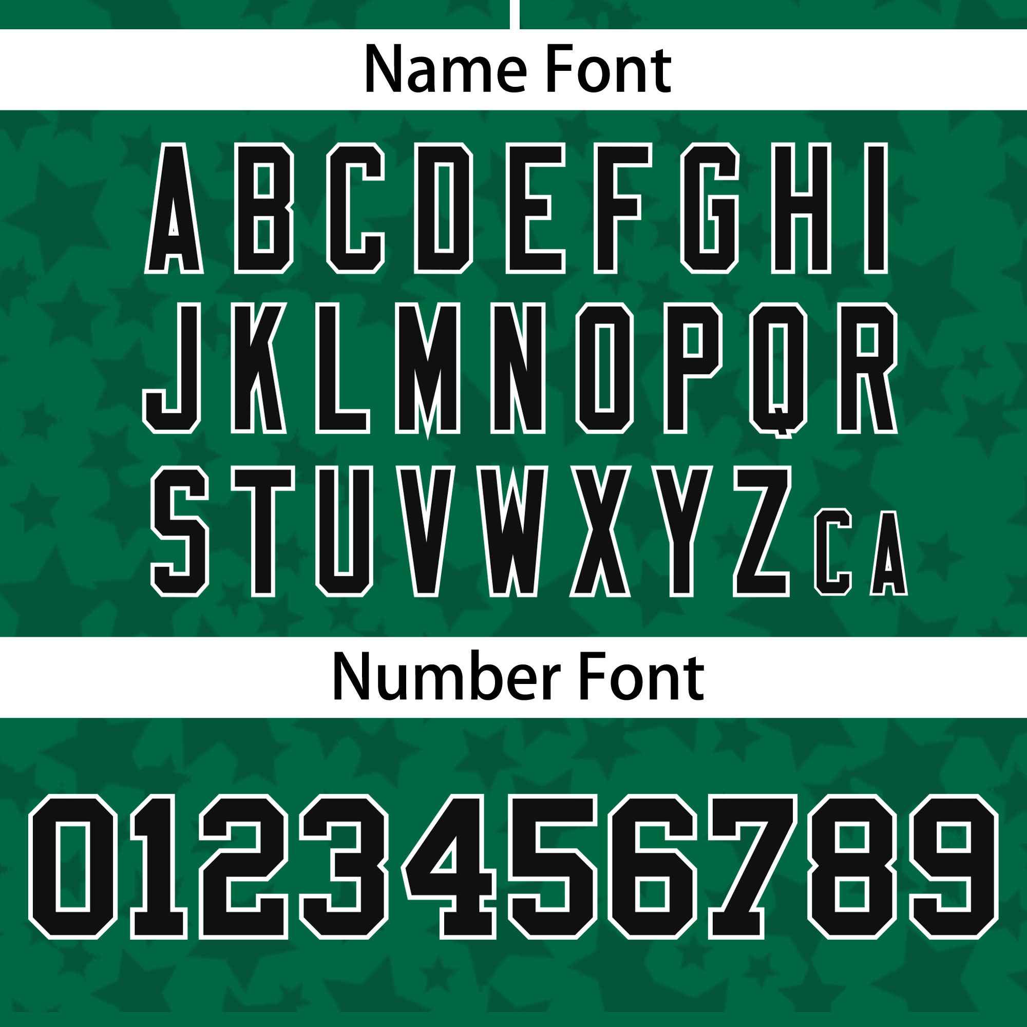 Custom Kelly Green Black Personalized Star Graffiti Pattern Authentic Baseball Jersey