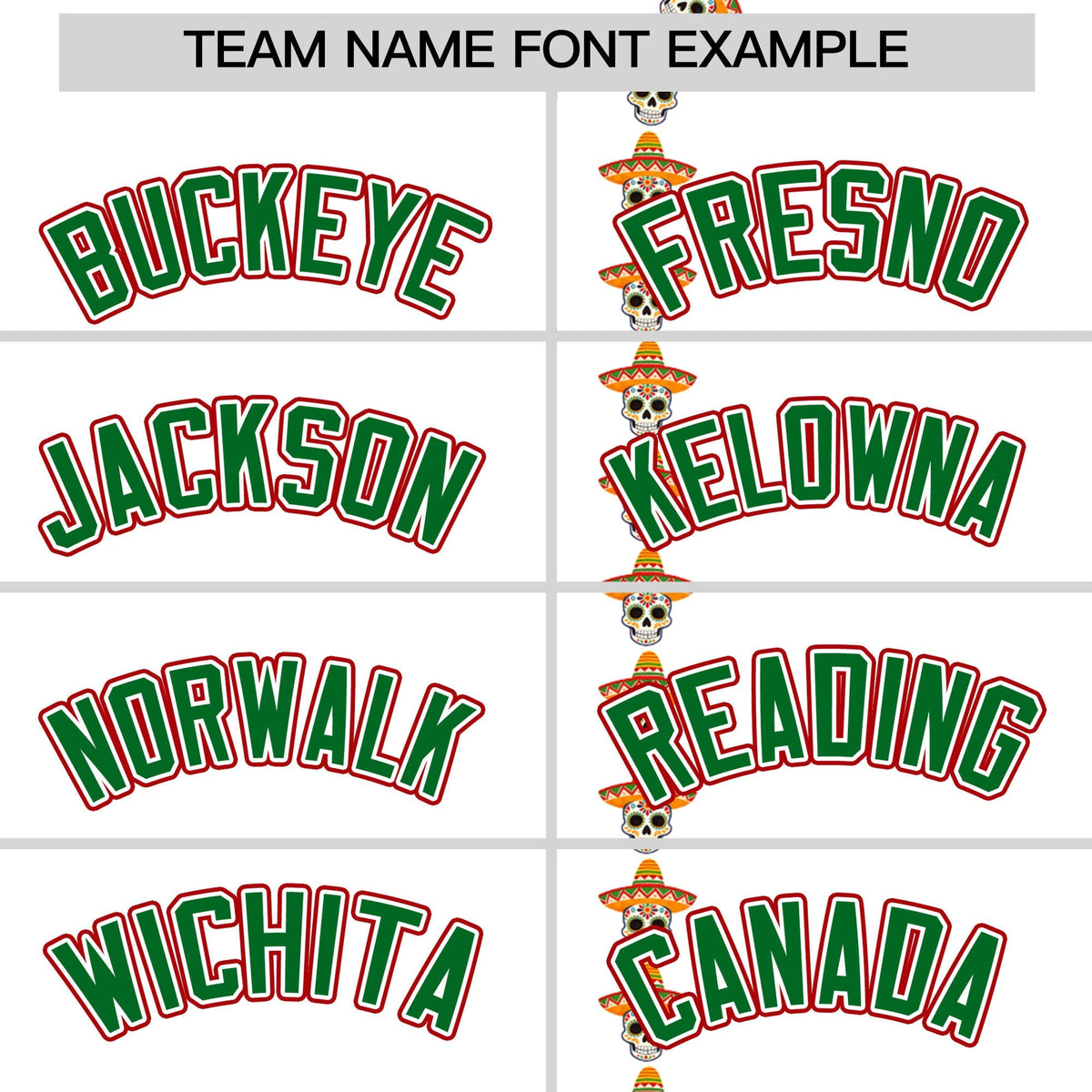 Custom White Kelly Green Red Graffiti Pattern Mexican style Stretch Fabric Baseball Jersey| KXKSHOP
